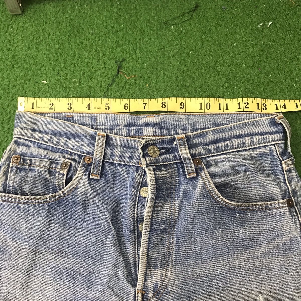 Levi's Vintage 80s Levis 501 LightWash Jeans Distressed Size US 28 / EU 44 - 18 Thumbnail