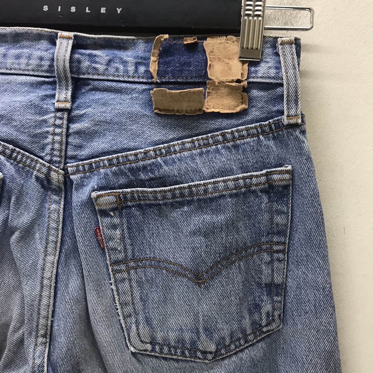 Levi's Vintage 80s Levis 501 LightWash Jeans Distressed Size US 28 / EU 44 - 13 Thumbnail