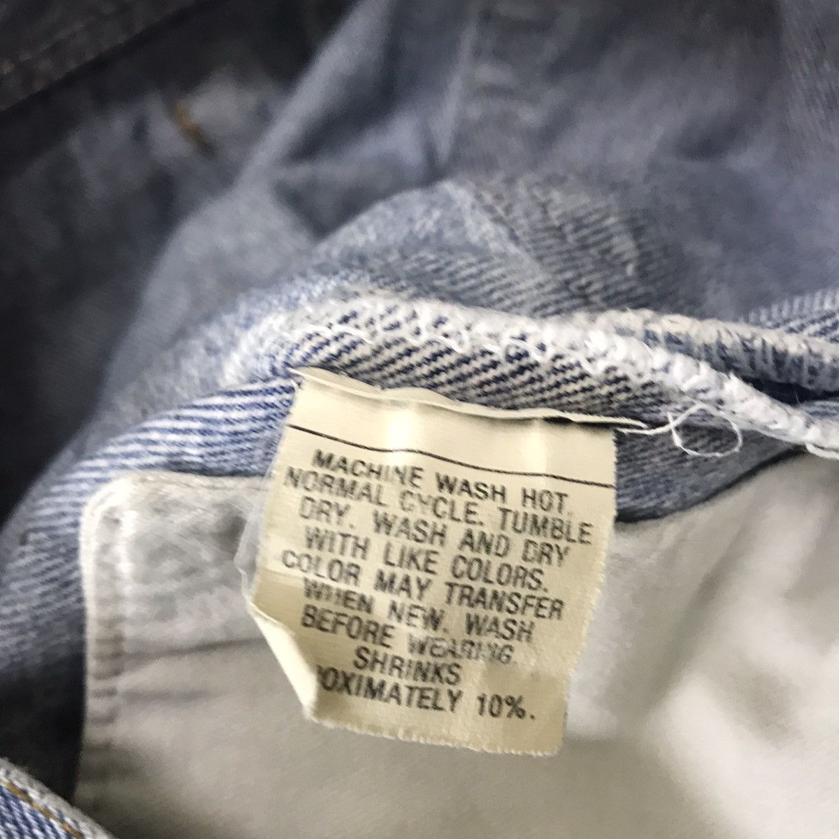 Levi's Vintage 80s Levis 501 LightWash Jeans Distressed Size US 28 / EU 44 - 20 Thumbnail