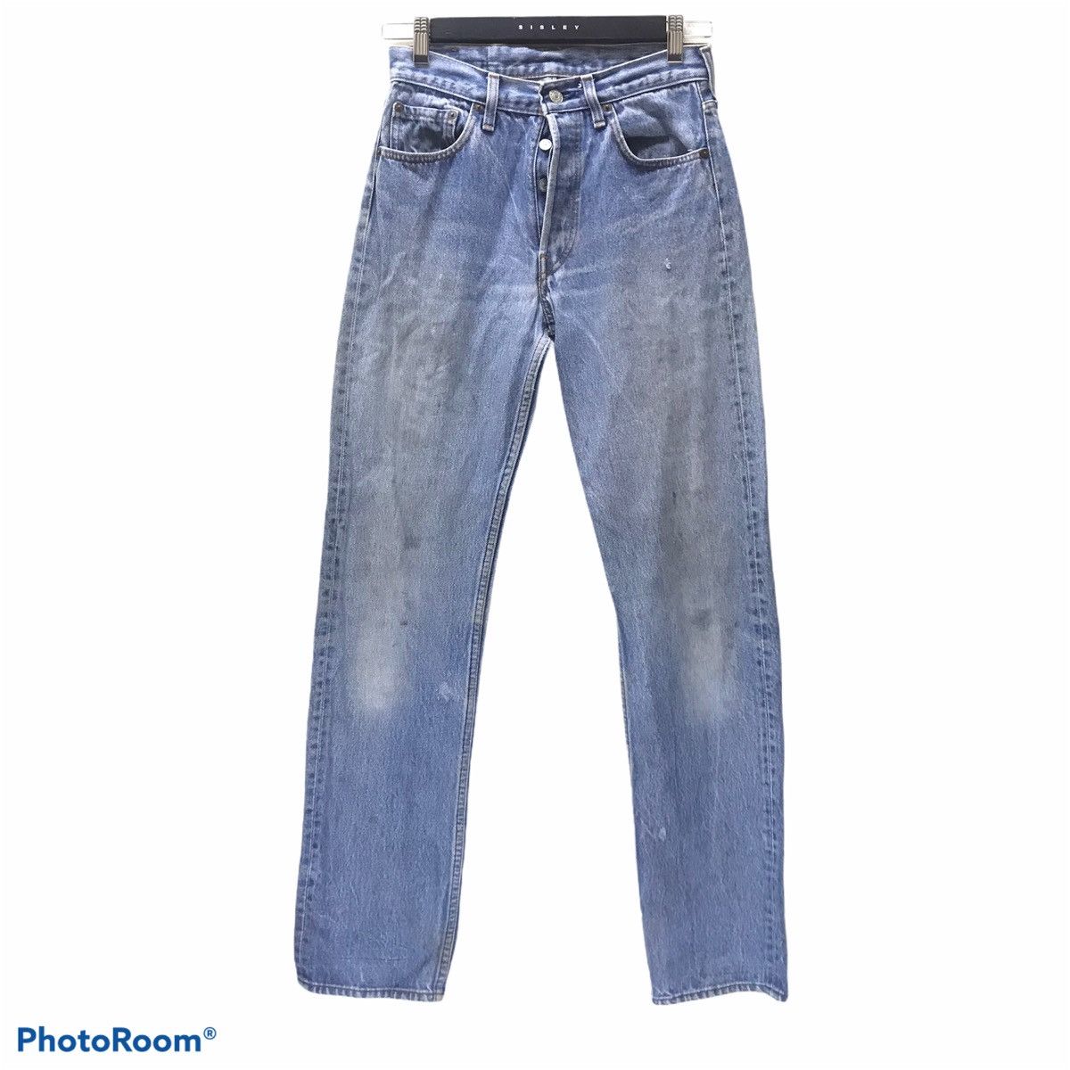 Levi's Vintage 80s Levis 501 LightWash Jeans Distressed Size US 28 / EU 44 - 1 Thumbnail