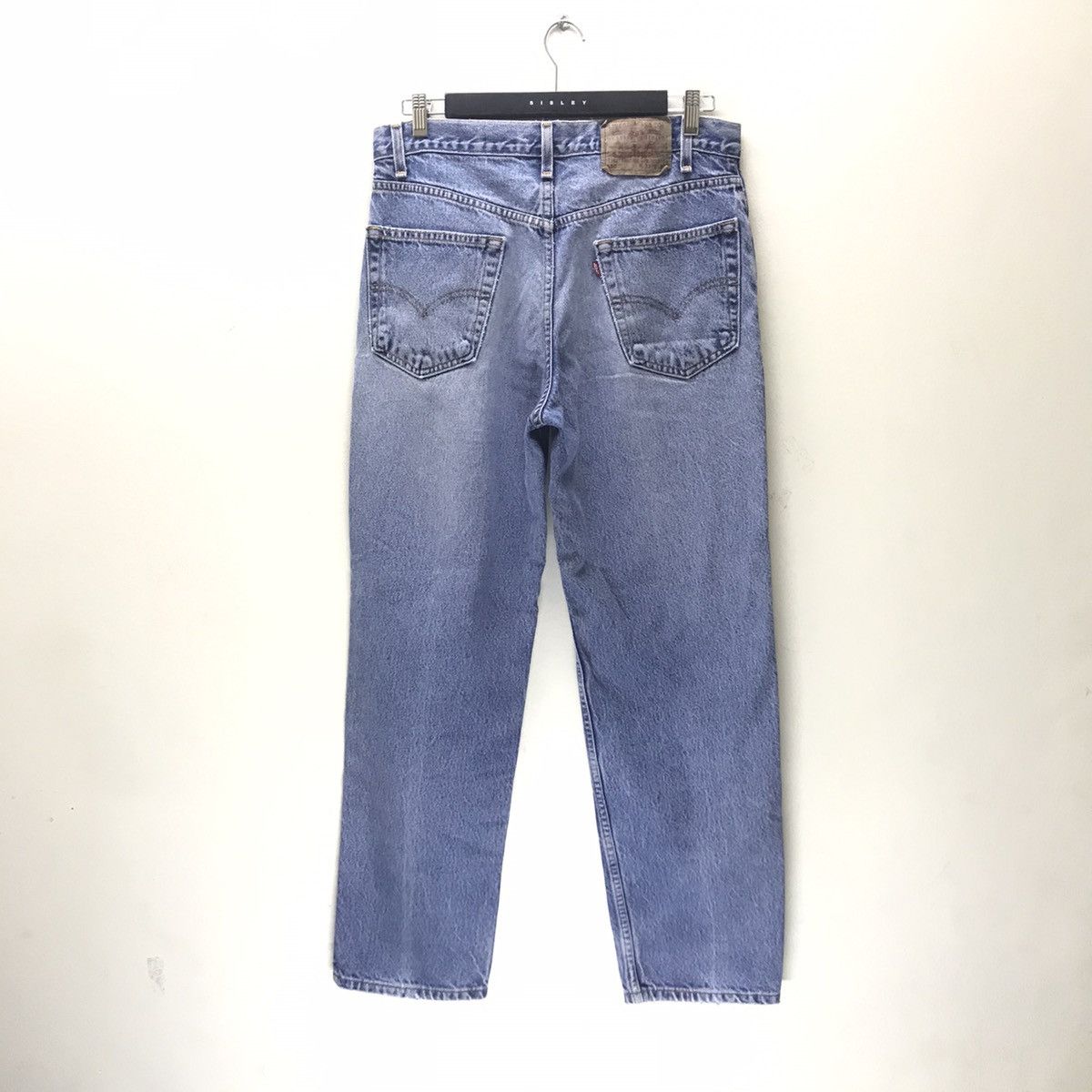 Levi's Vintage 90s Levis 550 Baggy Jeans Nice Faded Size US 33 - 10 Thumbnail