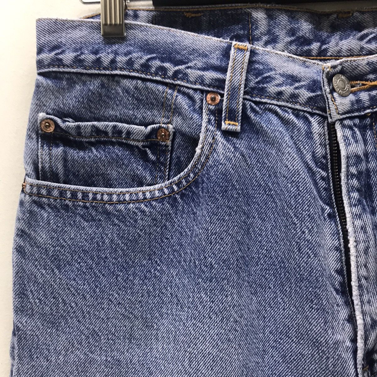 Levi's Vintage 90s Levis 550 Baggy Jeans Nice Faded Size US 33 - 4 Thumbnail