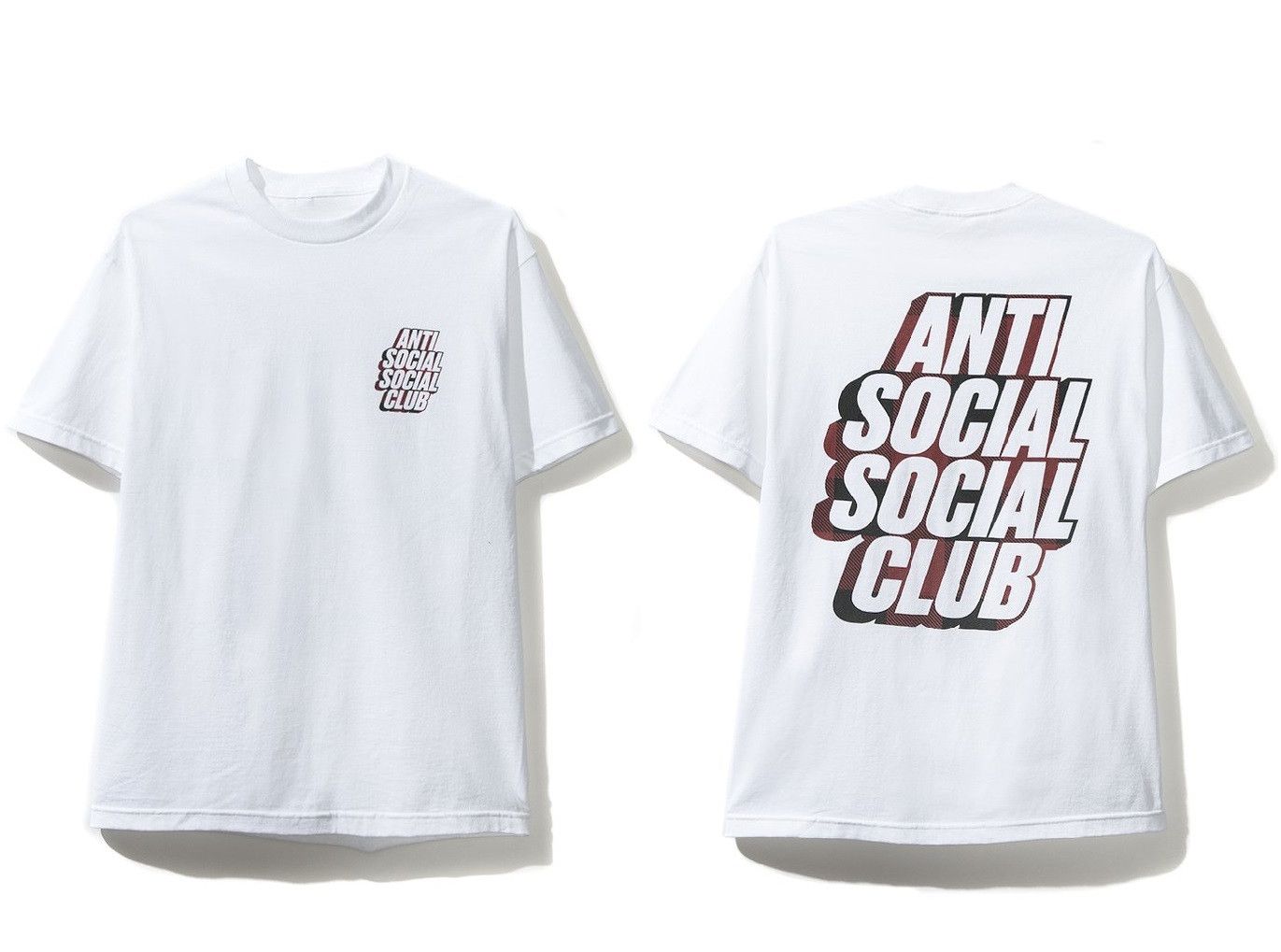 2018 Anti Social Social Club selling Block plaid tee sz M