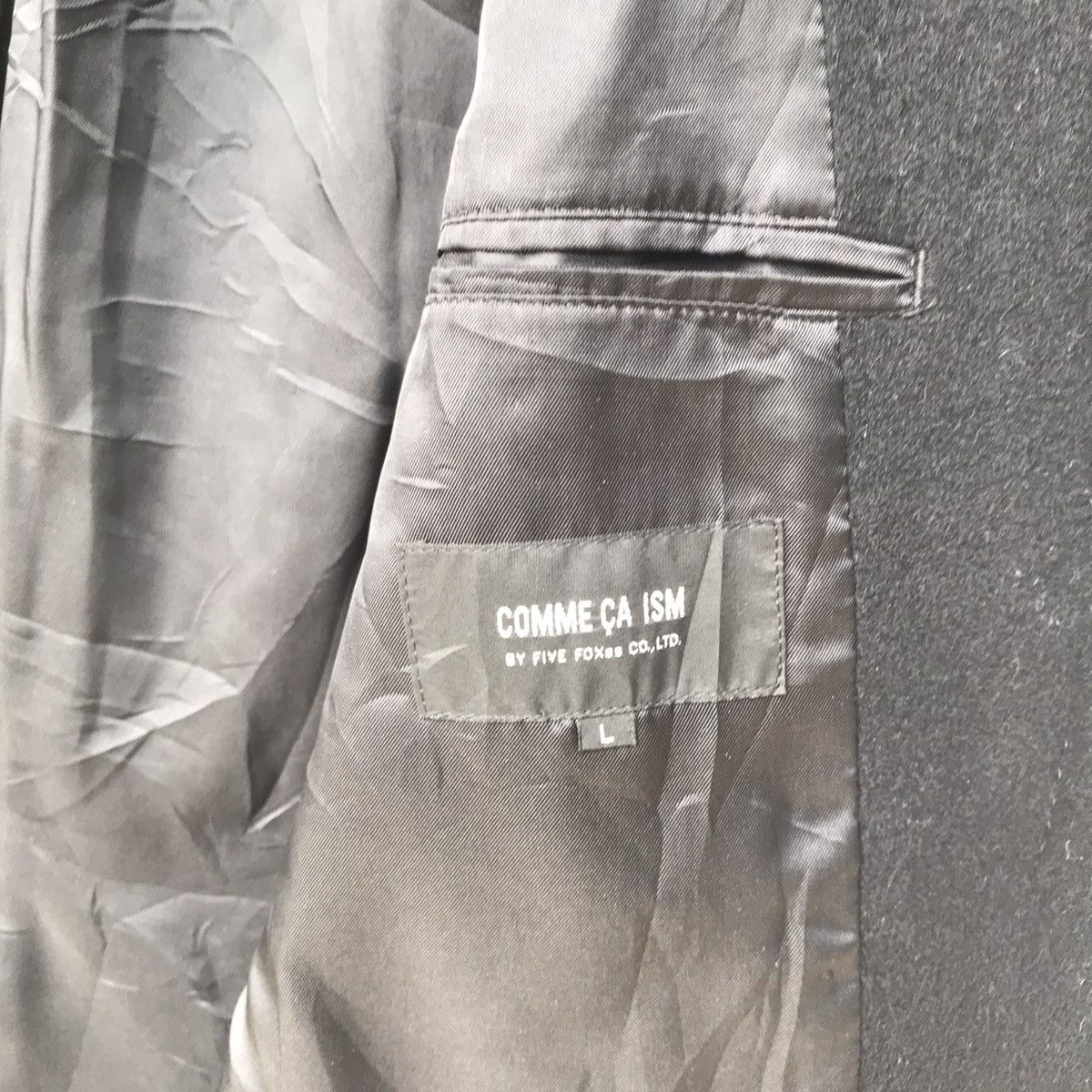 Comme Ca Ism × Japanese Brand Comme Ca Ism Wool Long Trench Coat Size US M / EU 48-50 / 2 - 4 Thumbnail
