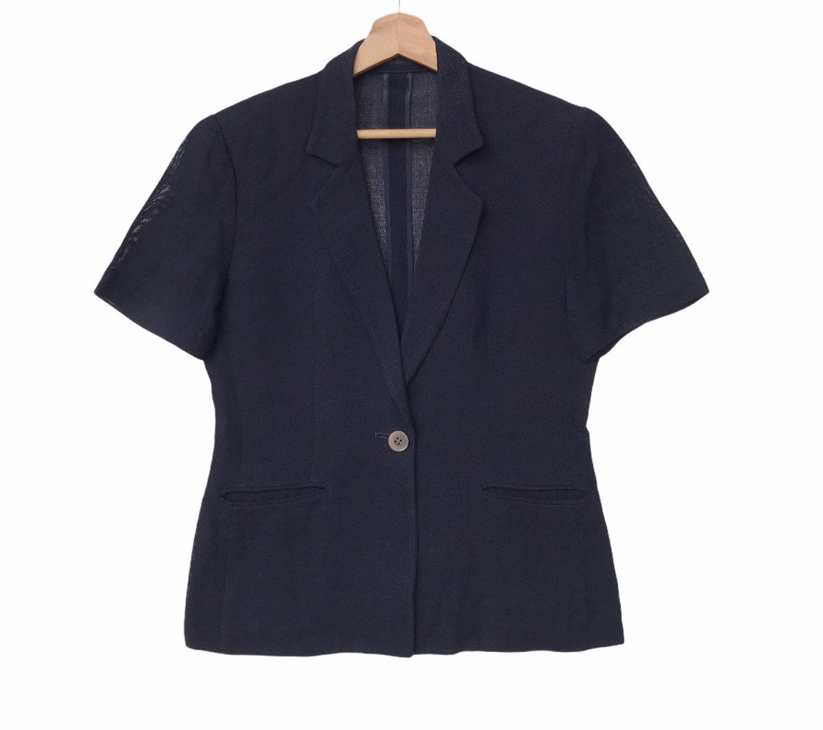 Burberry Vintage BURBERRY Single Button Cropped Size S / US 4 / IT 40 - 1 Thumbnail