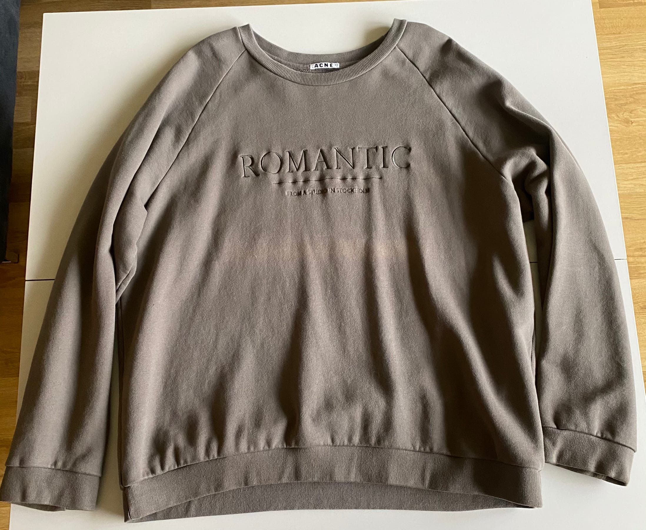 Acne Studios Romantic Sweatshirt | Grailed