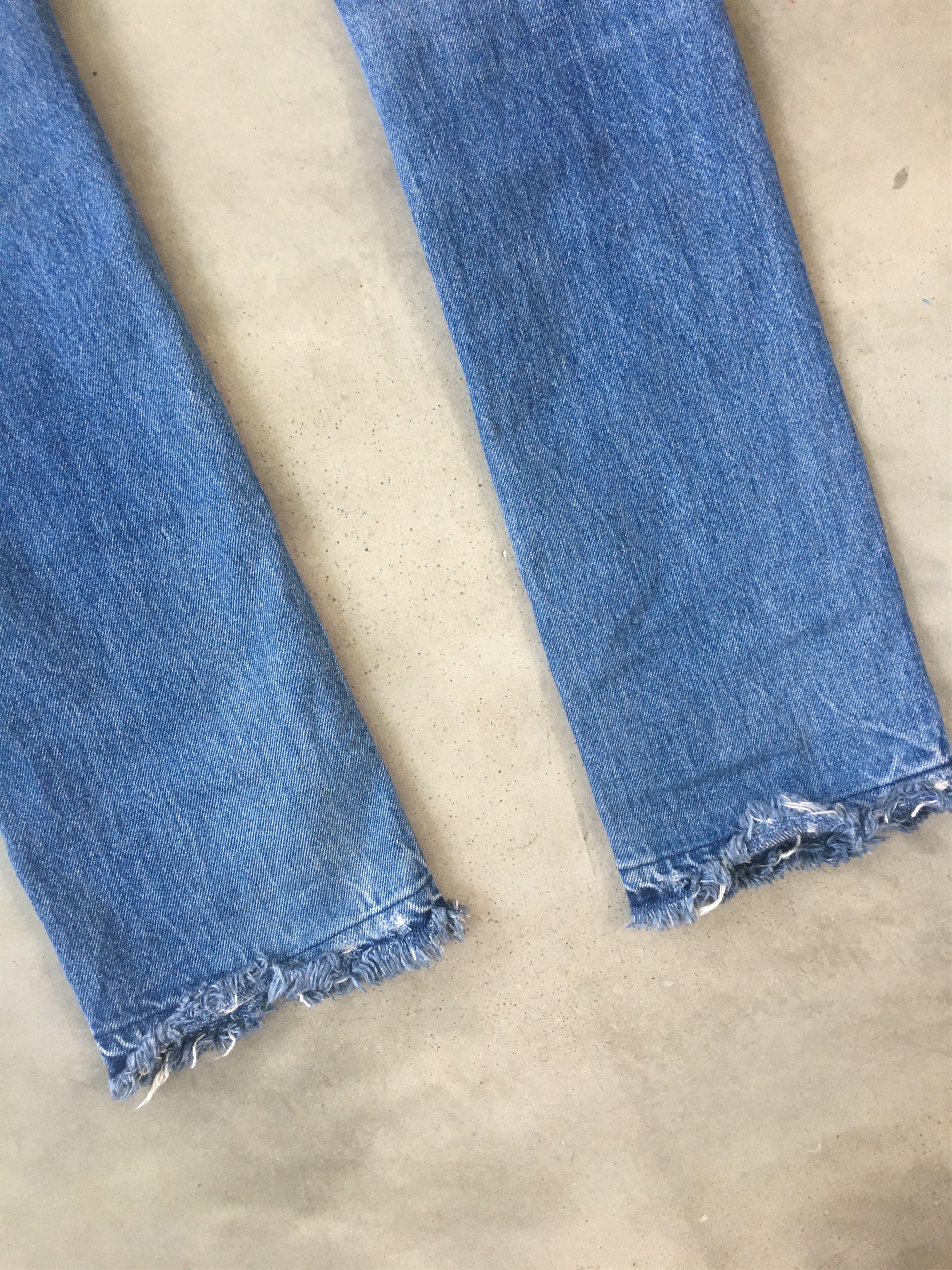 Undercover Undercover 05SS But Beautiful BACK PATCH SCAB JEANS 1 Size US 29 - 9 Thumbnail