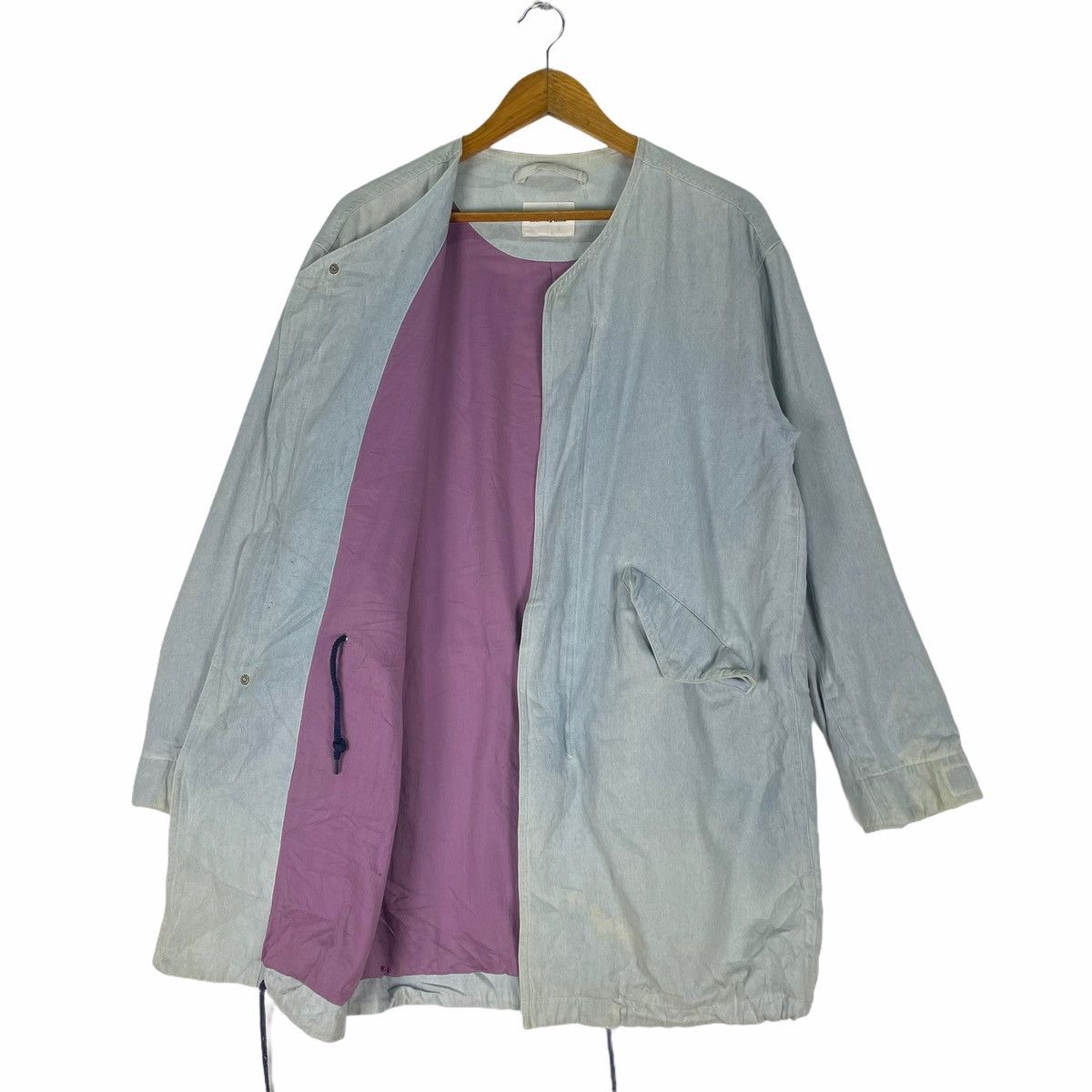 Monkey Time × United Arrows MONKEY TIME Soft Fishtail Zipper Parka ...