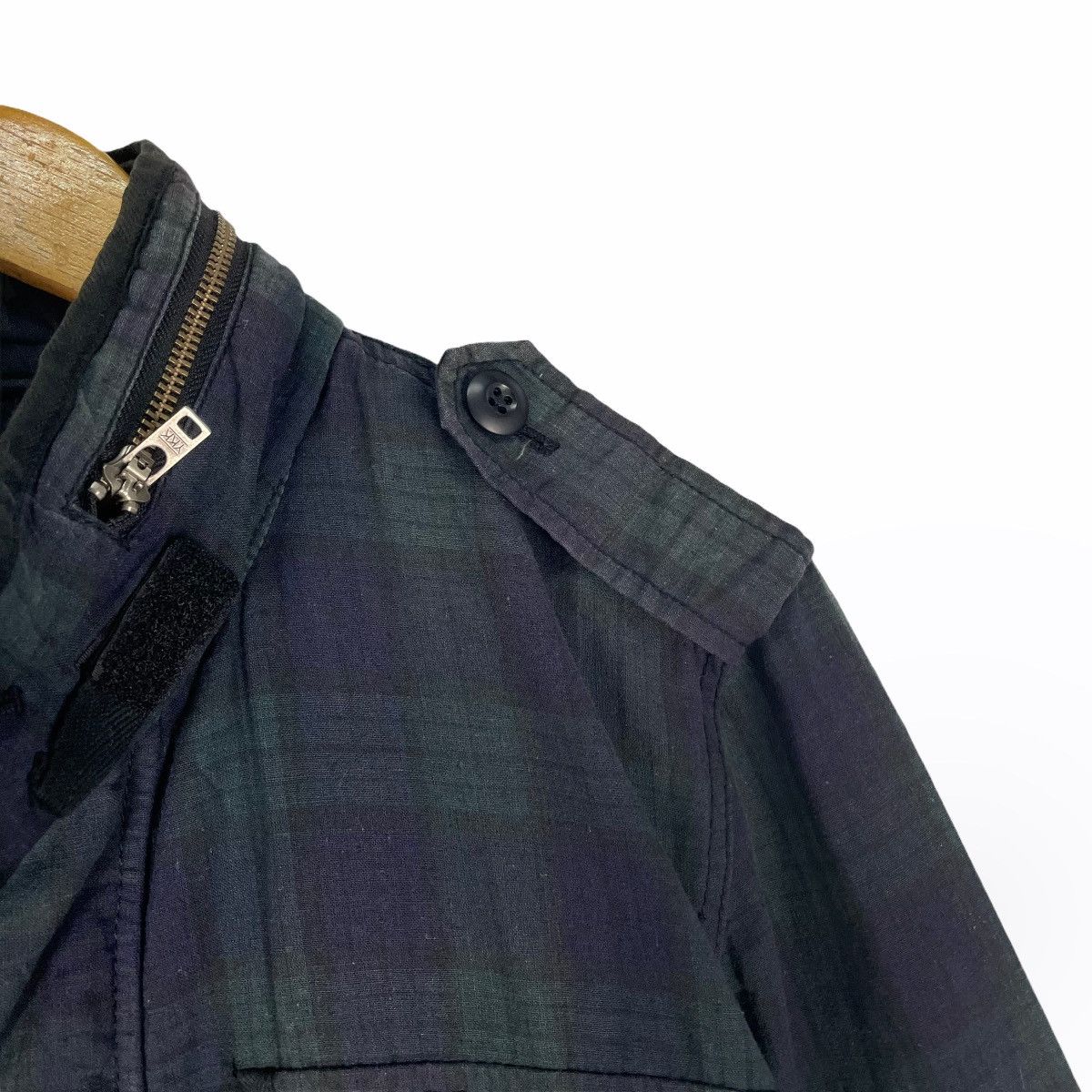 Beams Plus × Japanese Brand 🌟BEAMS Plaids Checked Zipper Multi Pocket Jacket Size US M / EU 48-50 / 2 - 5 Thumbnail