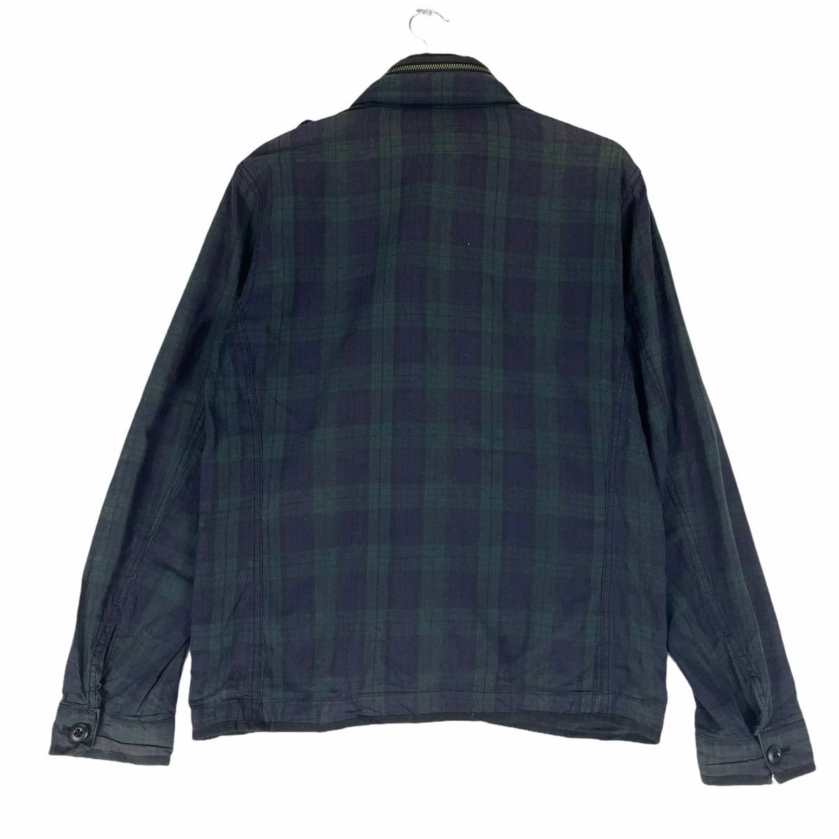 Beams Plus × Japanese Brand 🌟BEAMS Plaids Checked Zipper Multi Pocket Jacket Size US M / EU 48-50 / 2 - 8 Thumbnail