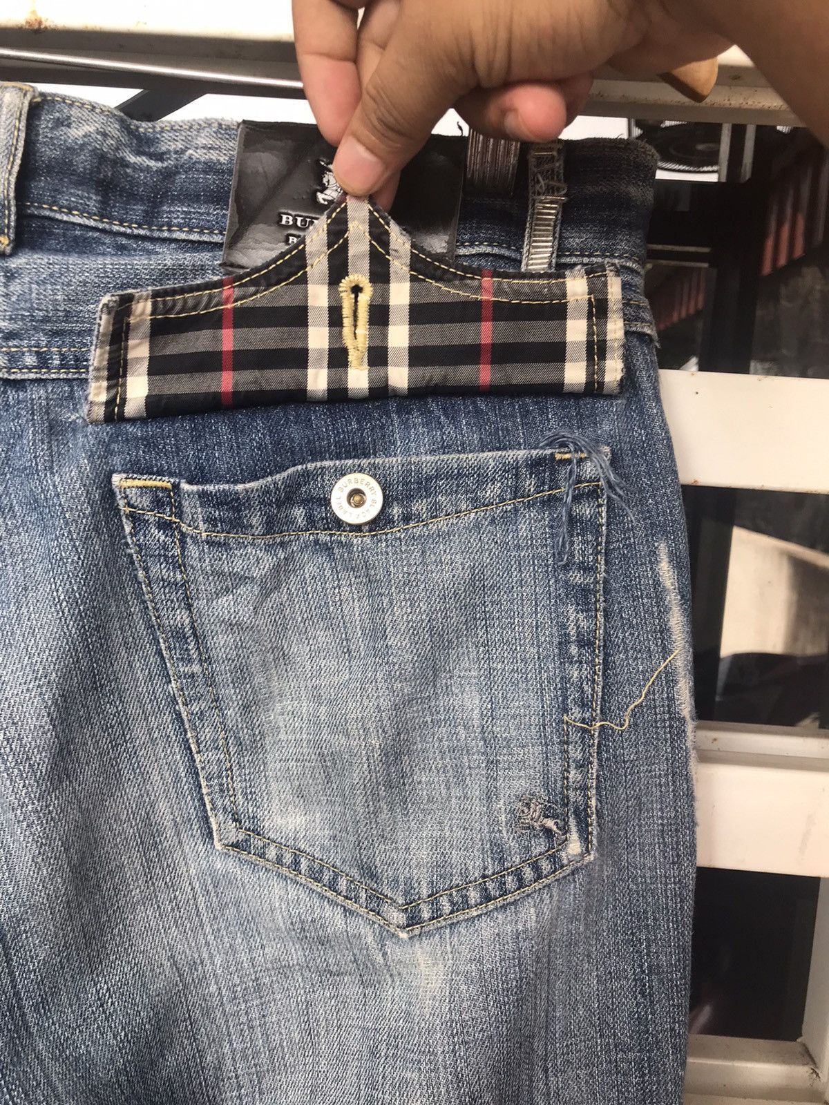 Burberry Burberry Black Lebel Denim Jeans Size US 33 - 4 Thumbnail
