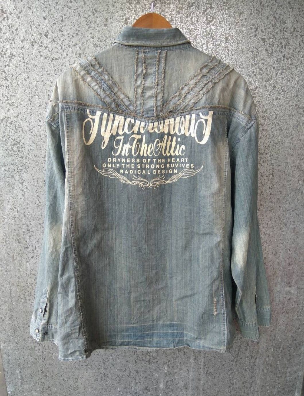 If Six Was Nine In The Attic shirt denim casual skulls Size US XL / EU 56 / 4 - 1 Thumbnail