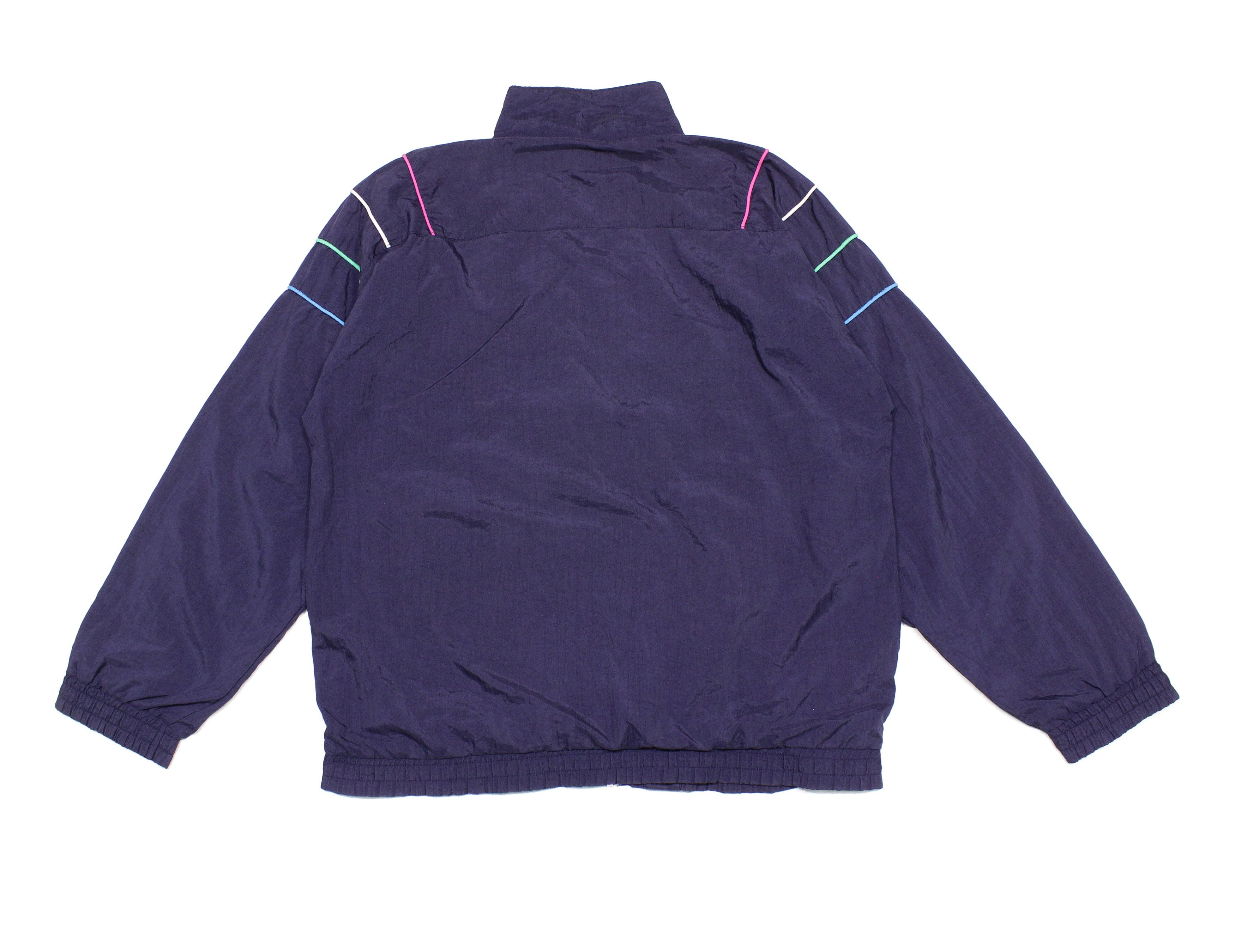 Puma 80S Logo Nylon Jacket Vintage Size US XL / EU 56 / 4 - 2 Thumbnail