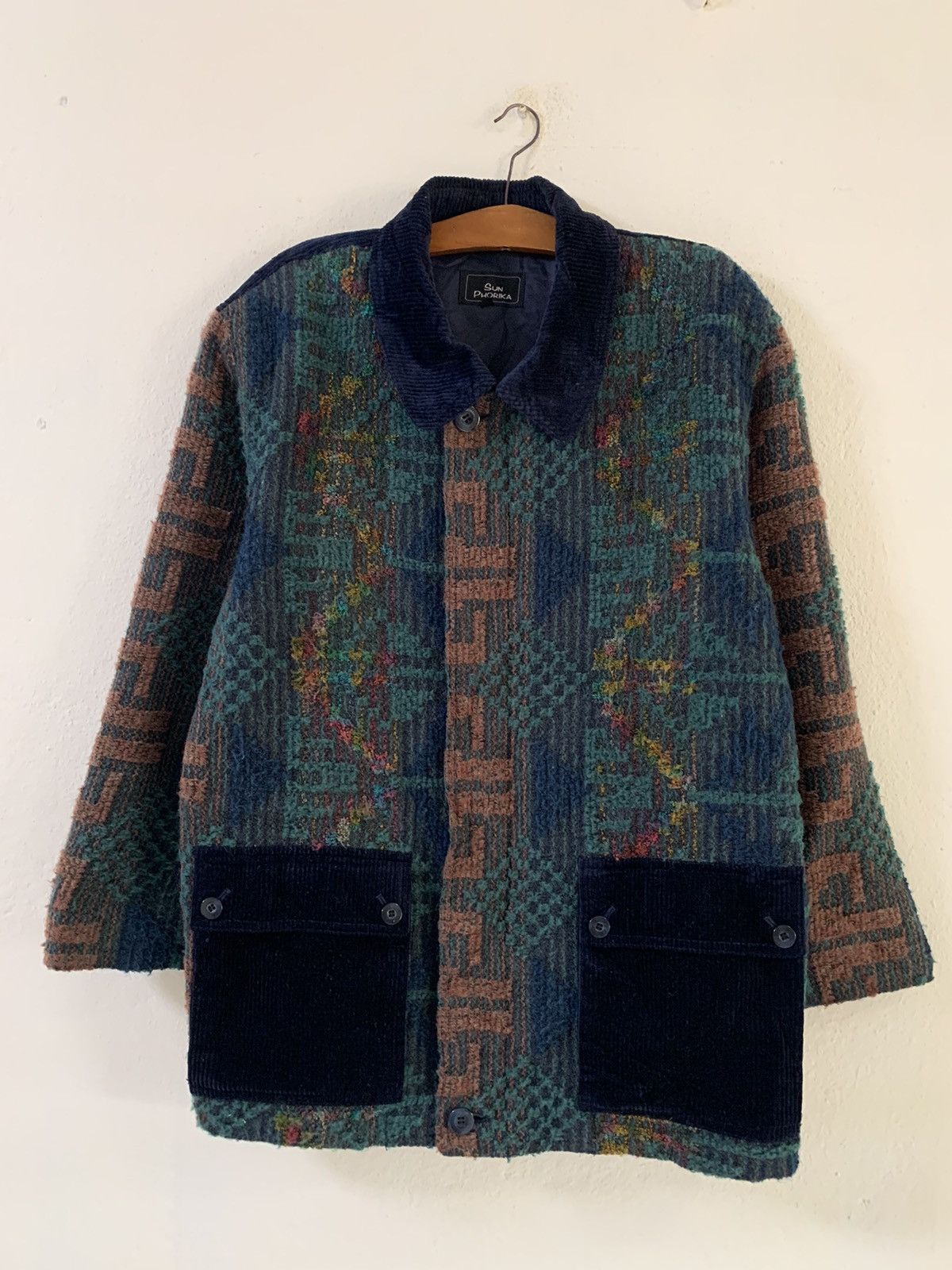 Japanese Brand Sun Phorika corduroy Jacket Size US L / EU 52-54 / 3 - 1 Thumbnail