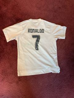 Cristiano Ronaldo Real Madrid Suuii greatest of All Time signature shirt -  Limotees