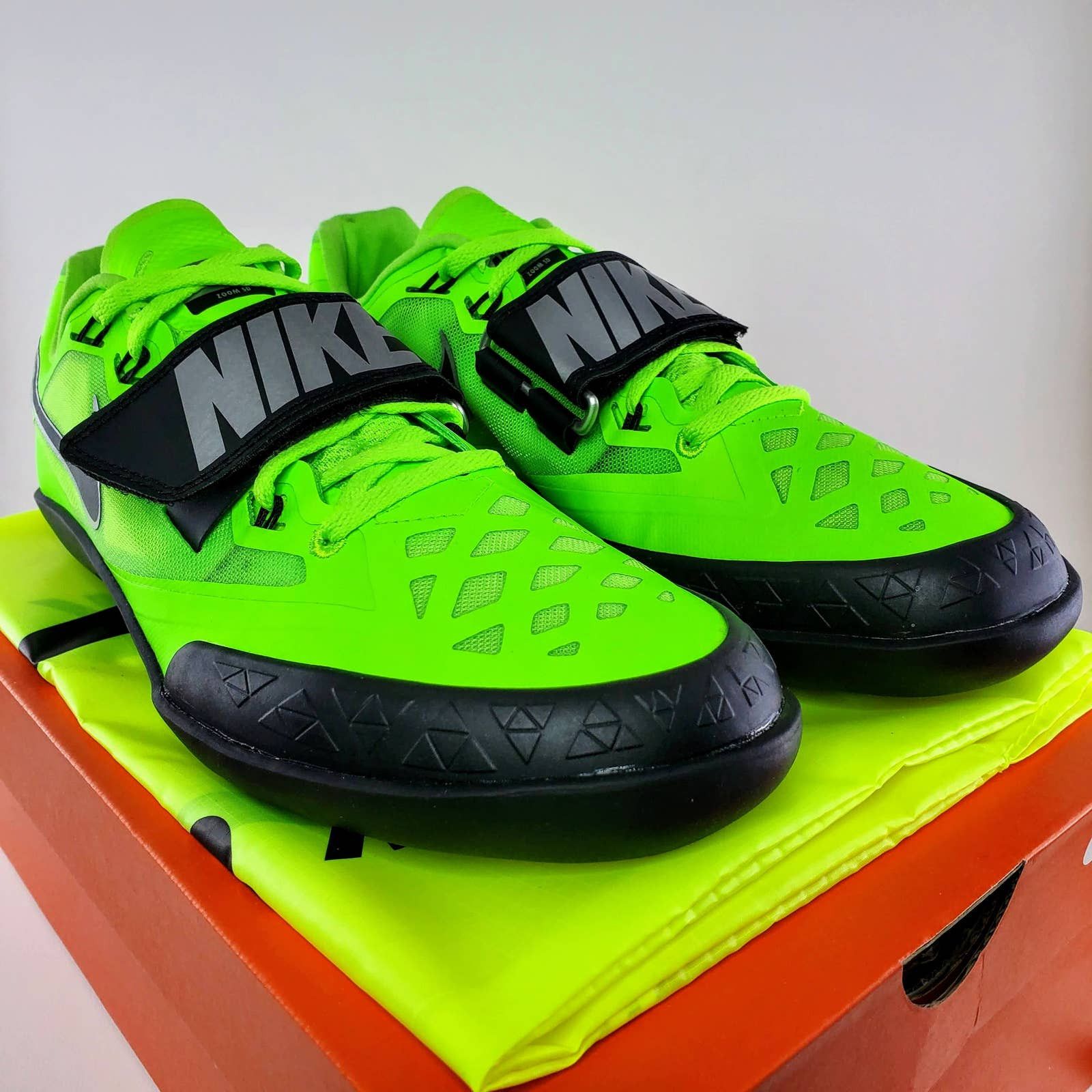 Nike NIKE Zoom Rival SD 4 Shoes Green Sizes 6.5, 7.5, 9.5, 12.5 Size US 9.5 / EU 42-43 - 3 Thumbnail