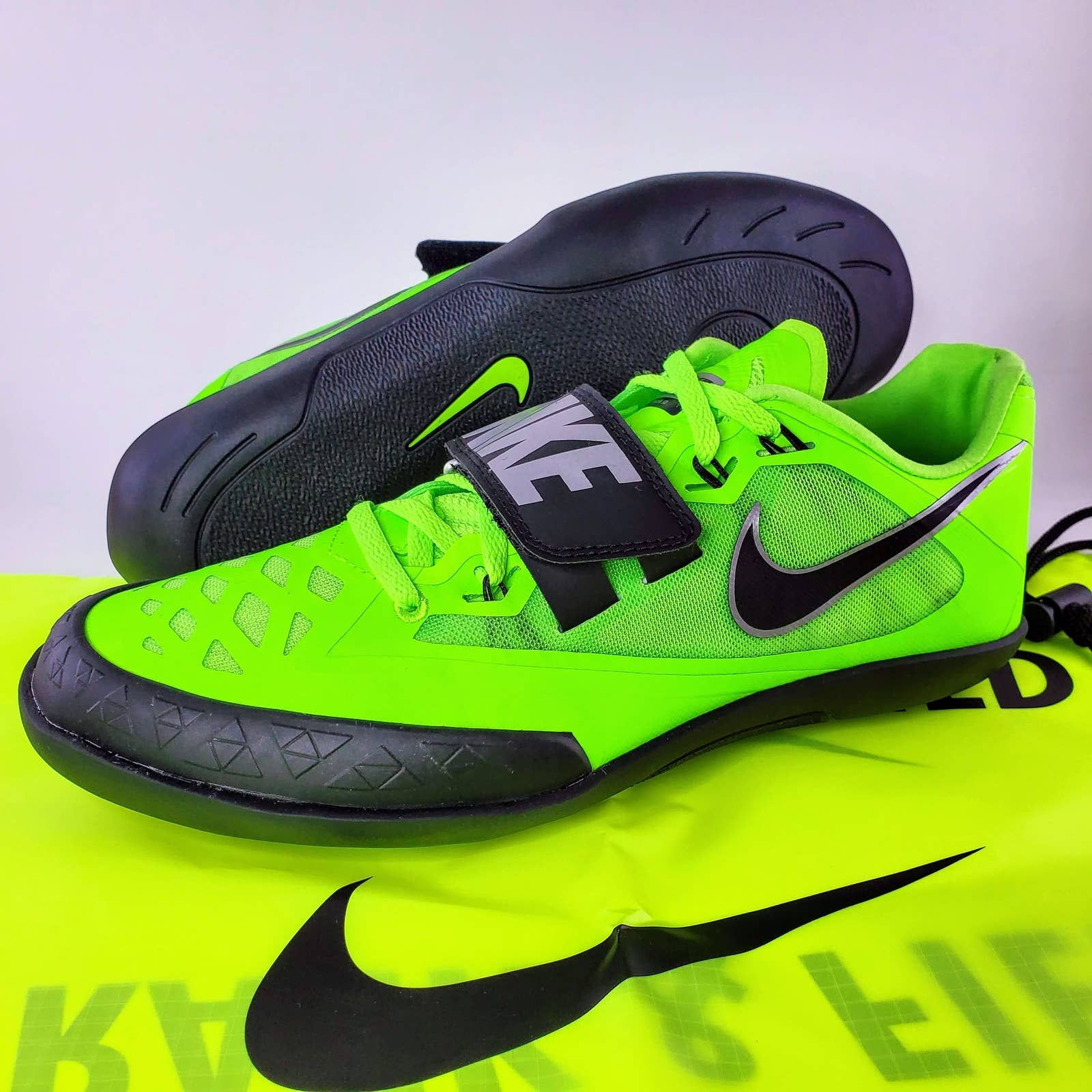 Nike NIKE Zoom Rival SD 4 Shoes Green Sizes 6.5, 7.5, 9.5, 12.5 Size US 9.5 / EU 42-43 - 1 Preview
