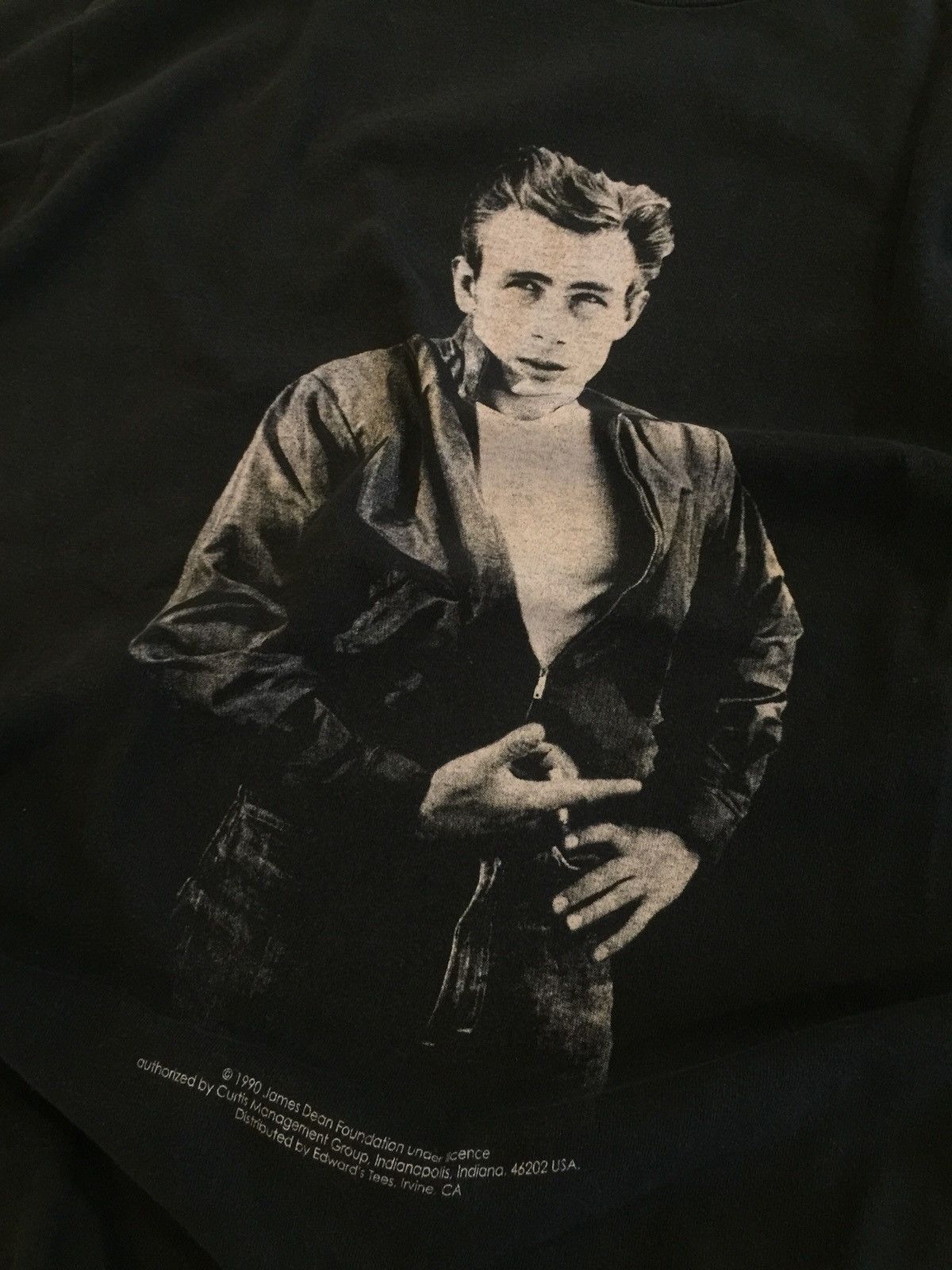 Band Tees × Vintage Vintage tee shirt “James Dean” ©️1990 Size US M / EU 48-50 / 2 - 3 Thumbnail