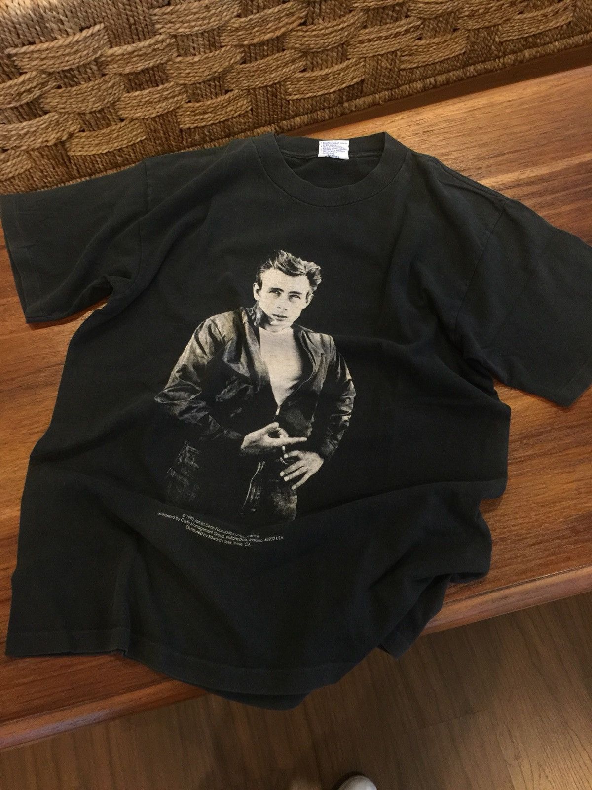 Band Tees × Vintage Vintage tee shirt “James Dean” ©️1990 Size US M / EU 48-50 / 2 - 2 Thumbnail