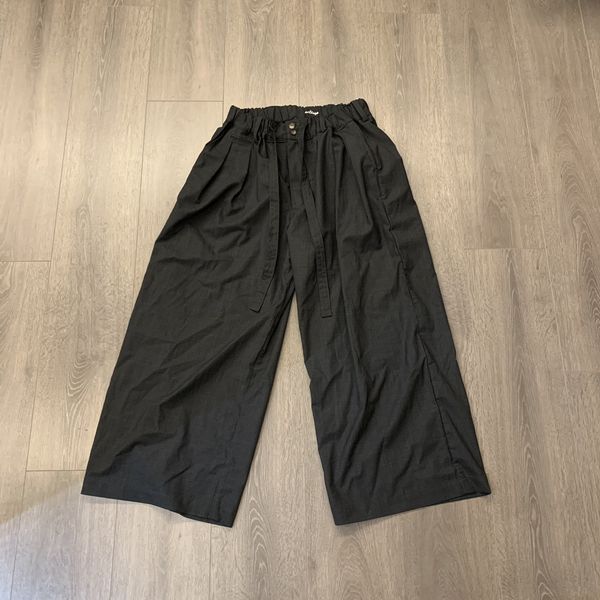 Japanese Brand Sillage ESSENTIAL HAKAMA PANTS ANTHRACITE | Grailed