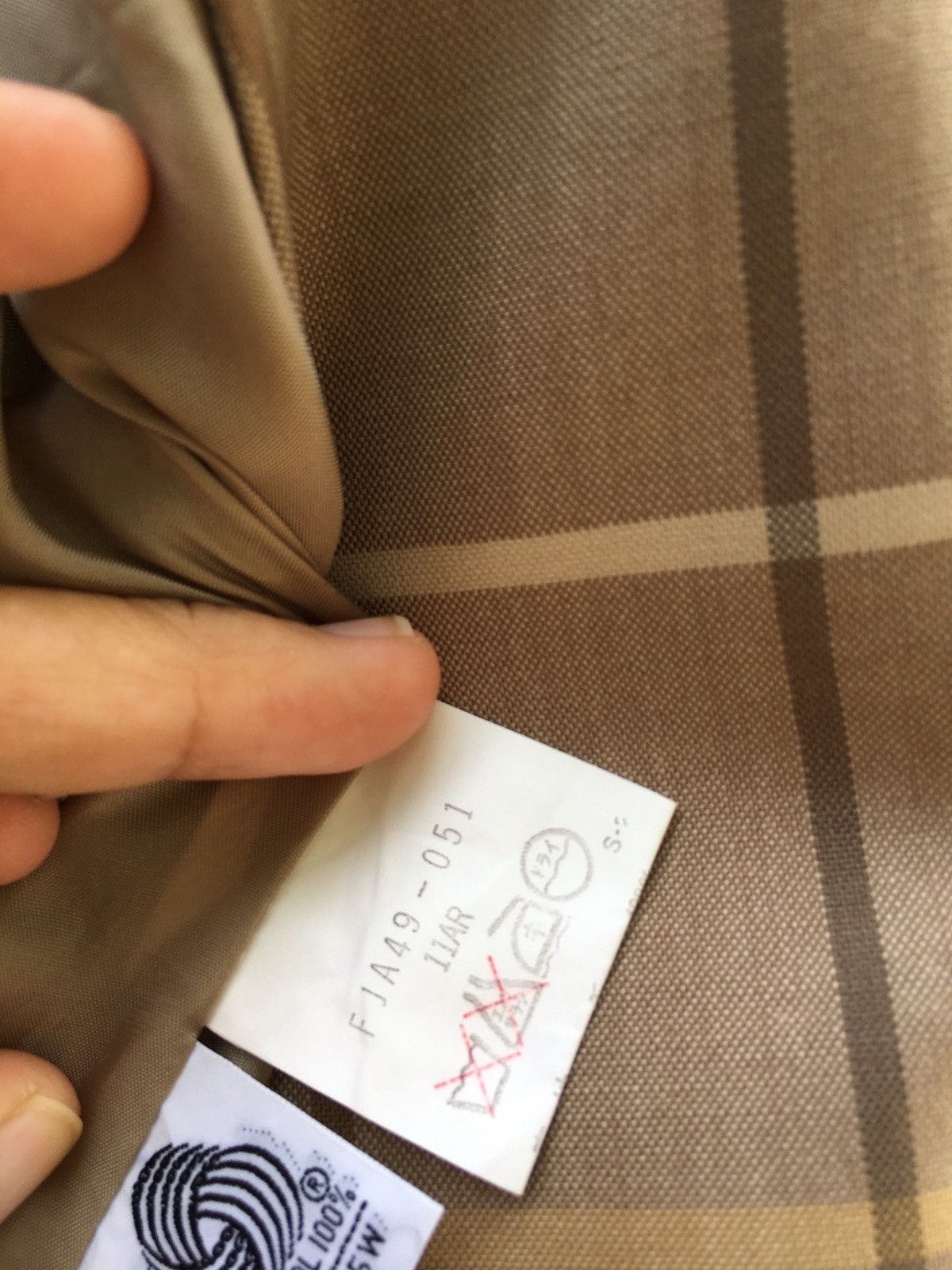 Burberry Vintage Burberry Coat Nova Check Jacket VTG Burberry’s Size US M / EU 48-50 / 2 - 14 Thumbnail