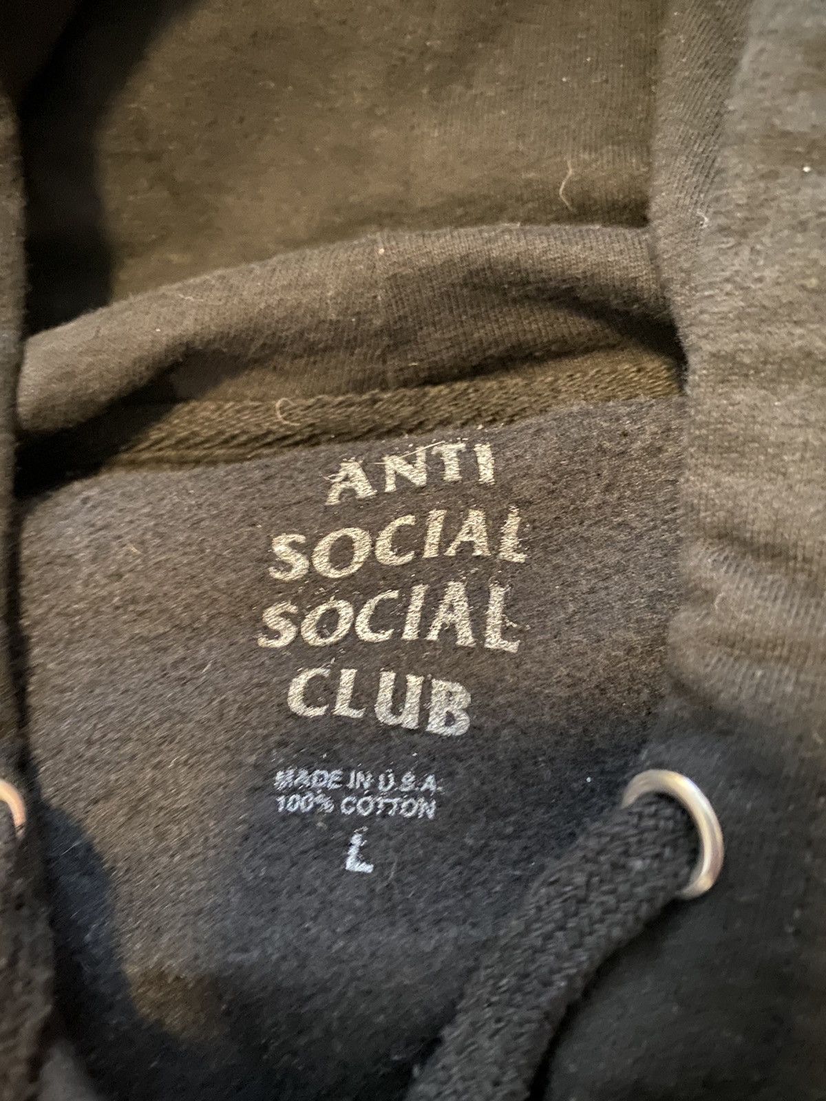 Anti Social Social Club ASSC Mind Games Logo Zip Hoodie Sweatshirt Size US L / EU 52-54 / 3 - 3 Thumbnail