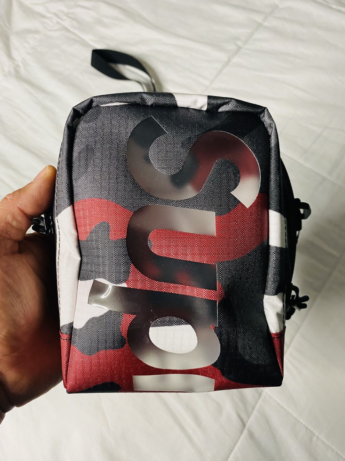 Supreme Supreme Neck Pouch (SS21) Red Camo | Grailed