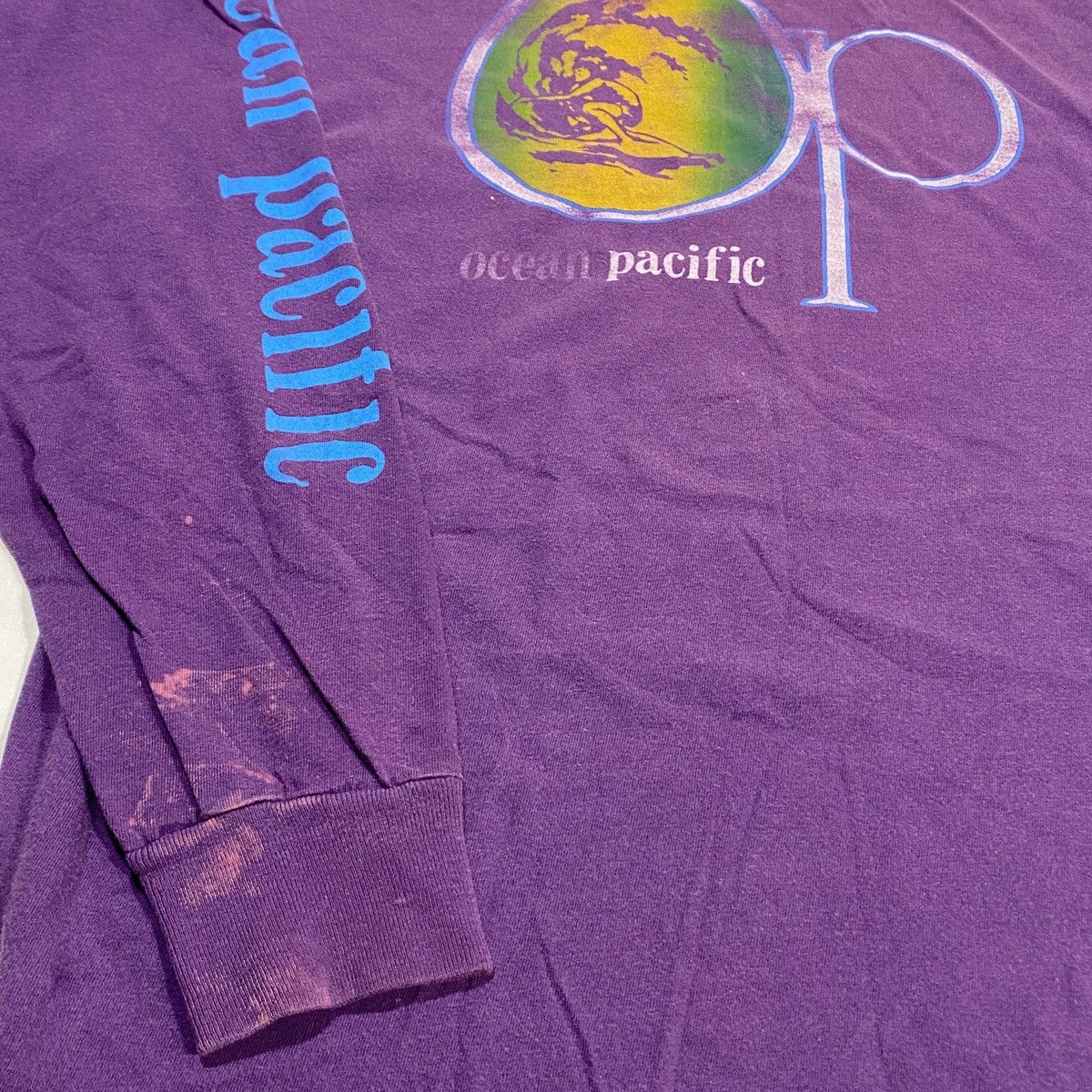 Ocean Pacific × Vintage 90’s Ocean Pacific Long Sleeve Tee Size US M / EU 48-50 / 2 - 5 Thumbnail