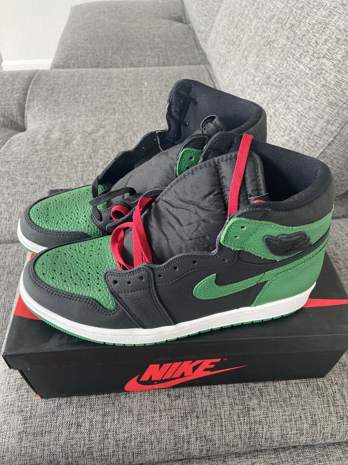 jordan 1 retro high pine green