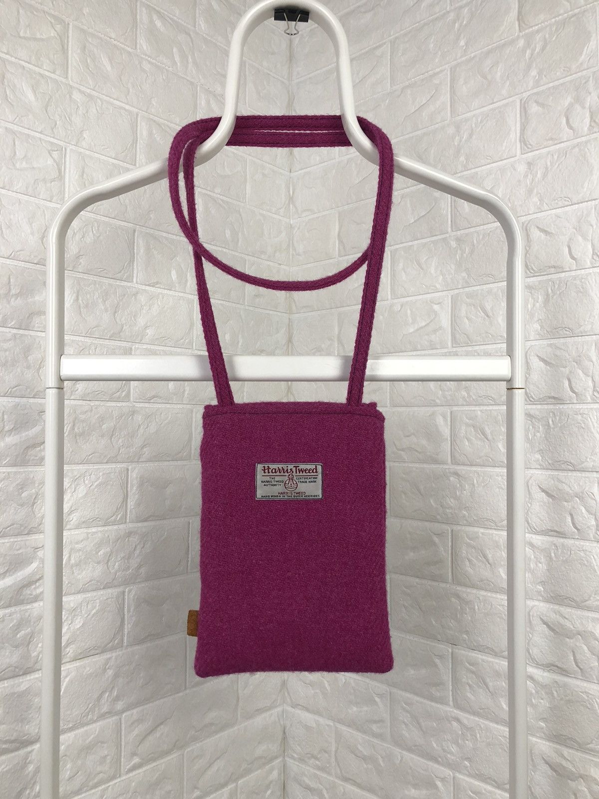 Harris Tweed × Japanese Brand Harris Tweed Crossbody Purse Size ONE SIZE - 1 Thumbnail