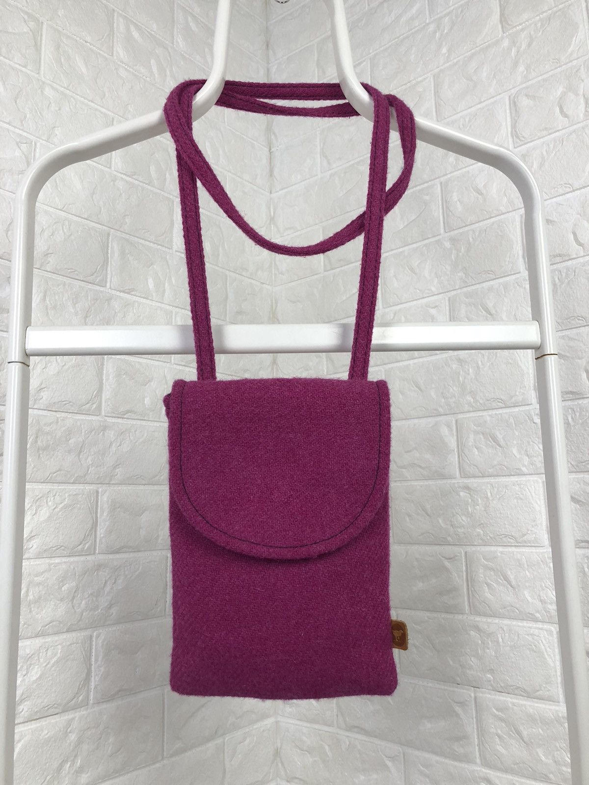 Harris Tweed × Japanese Brand Harris Tweed Crossbody Purse Size ONE SIZE - 2 Thumbnail