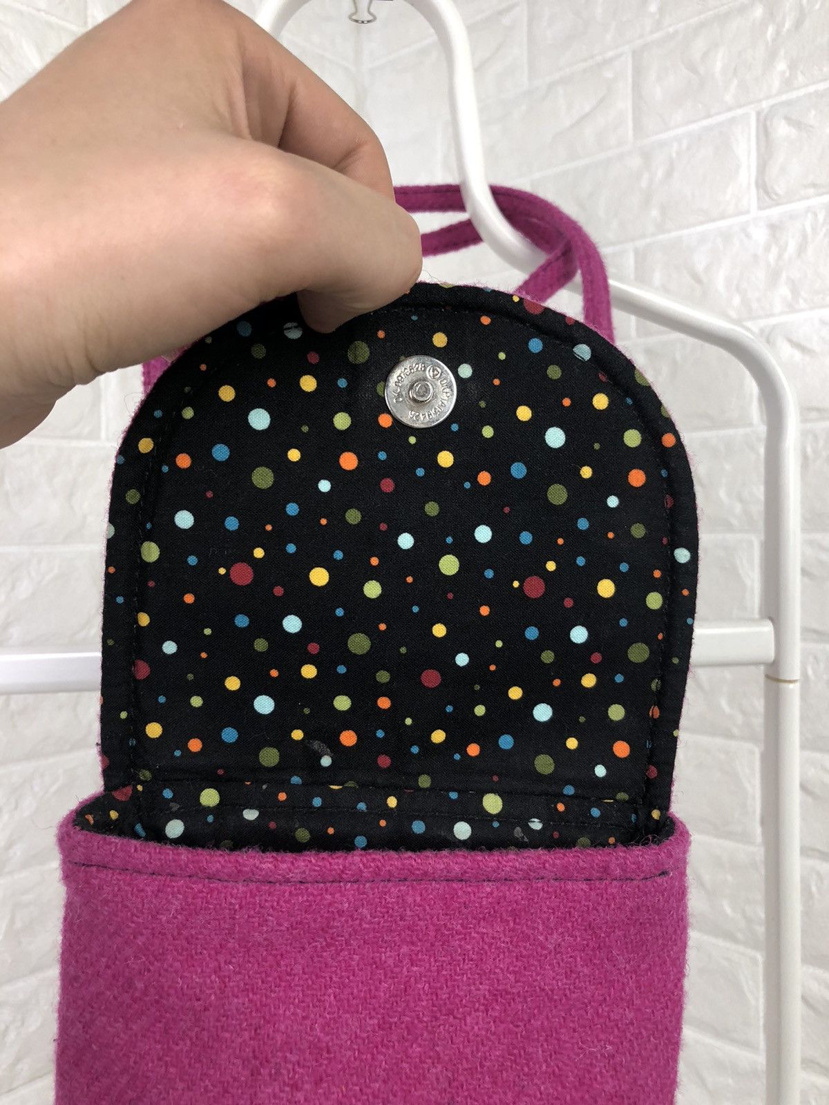 Harris Tweed × Japanese Brand Harris Tweed Crossbody Purse Size ONE SIZE - 8 Thumbnail
