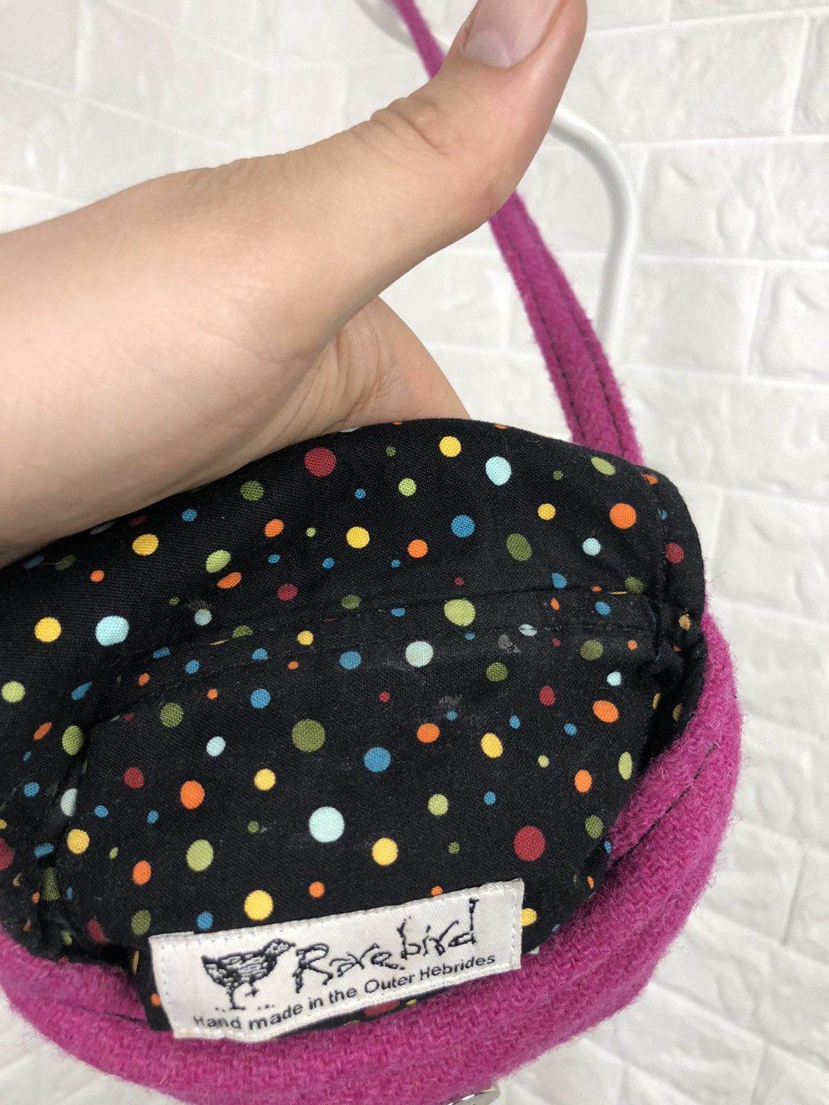 Harris Tweed × Japanese Brand Harris Tweed Crossbody Purse Size ONE SIZE - 7 Thumbnail