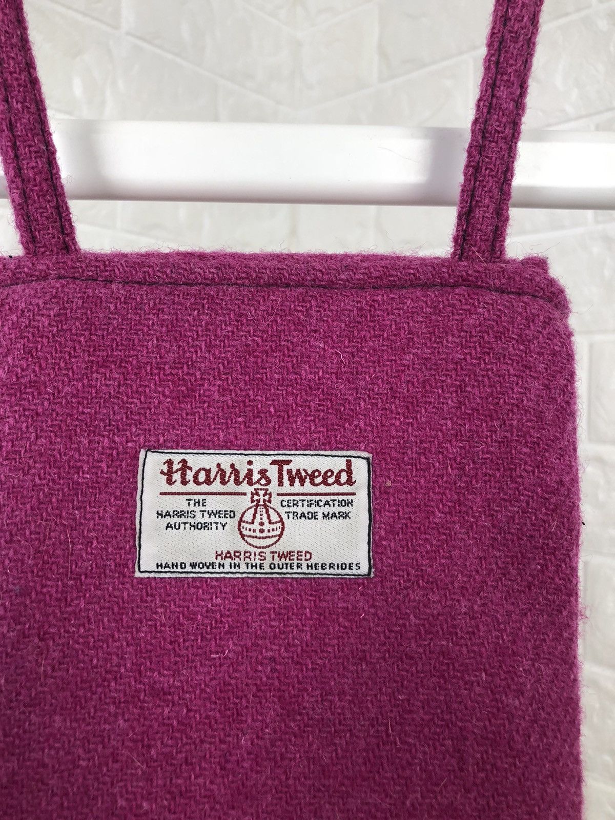 Harris Tweed × Japanese Brand Harris Tweed Crossbody Purse Size ONE SIZE - 6 Thumbnail