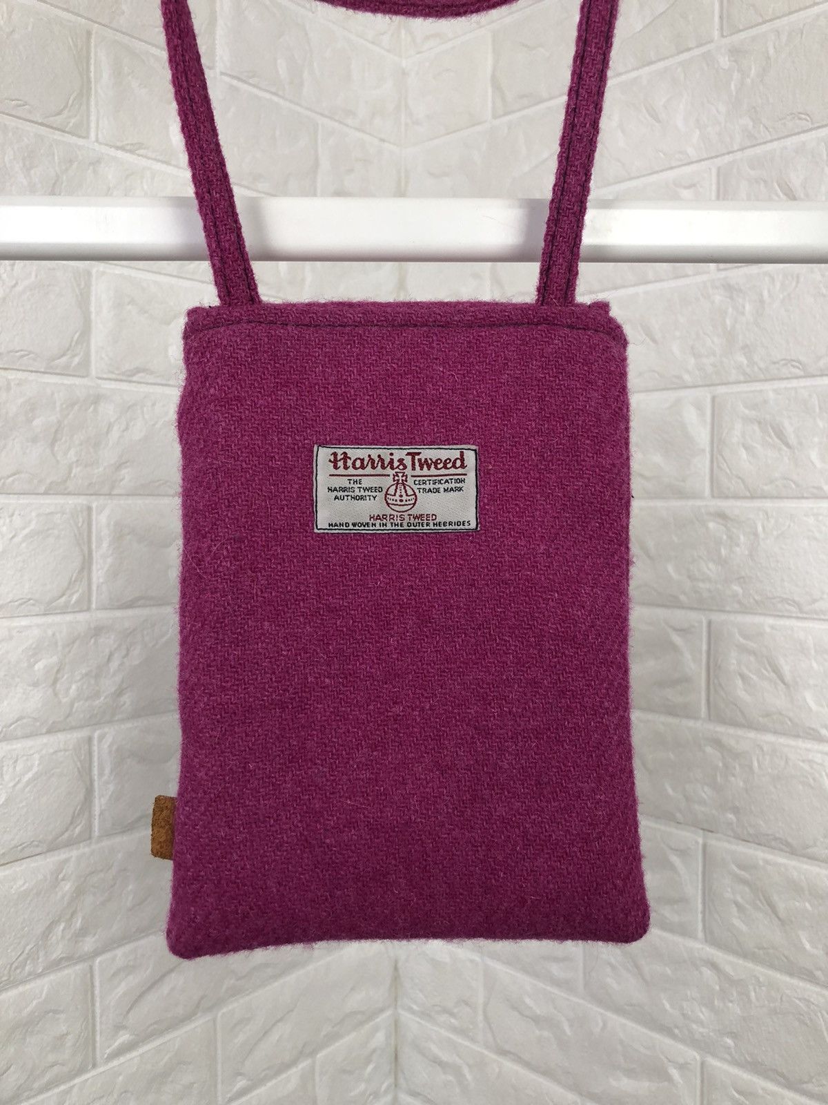 Harris Tweed × Japanese Brand Harris Tweed Crossbody Purse Size ONE SIZE - 3 Thumbnail