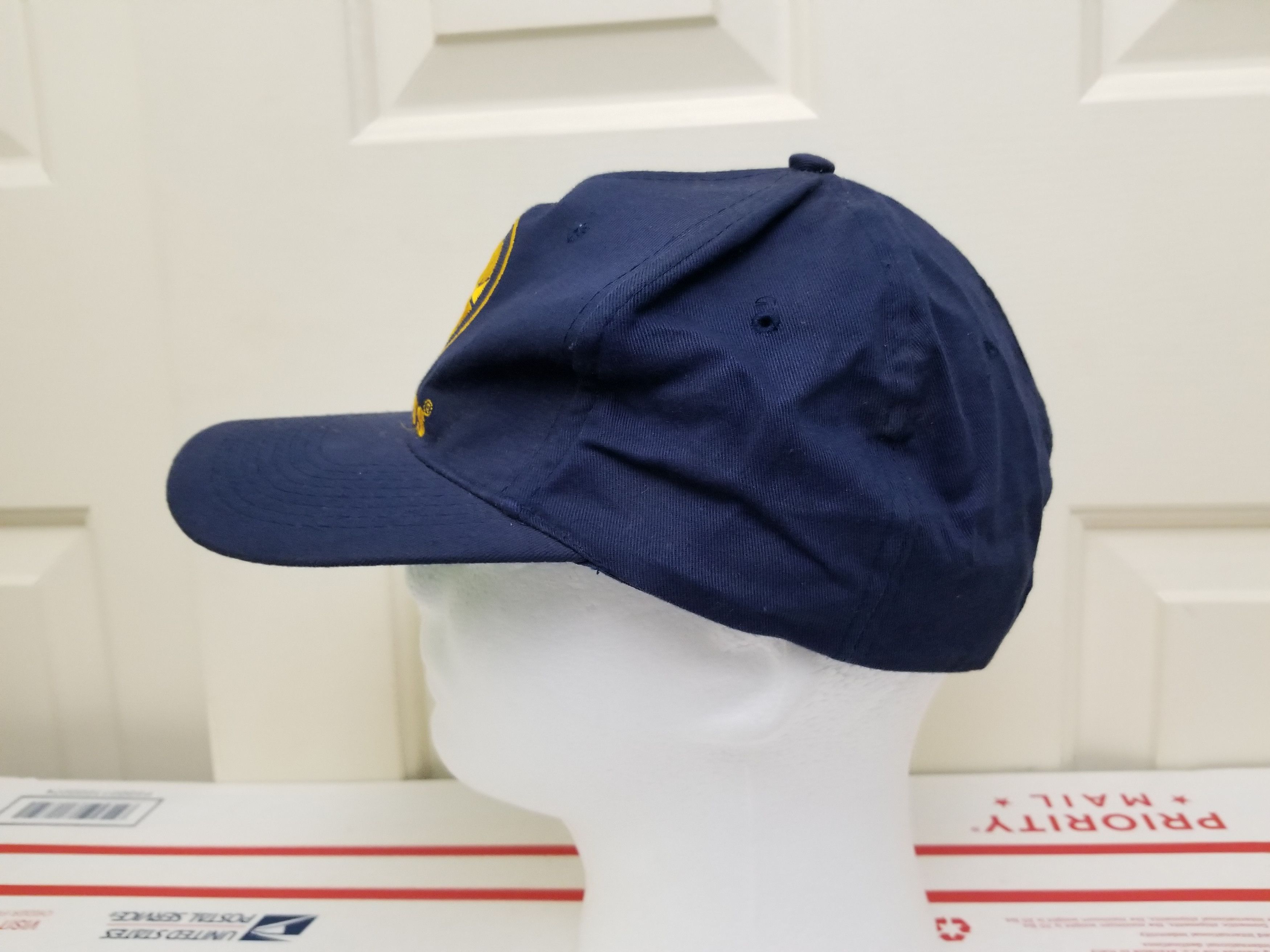Vintage Vintage 90s Indiana Pacers Snapback Hat Cap Blue Logo Size ONE SIZE - 6 Thumbnail