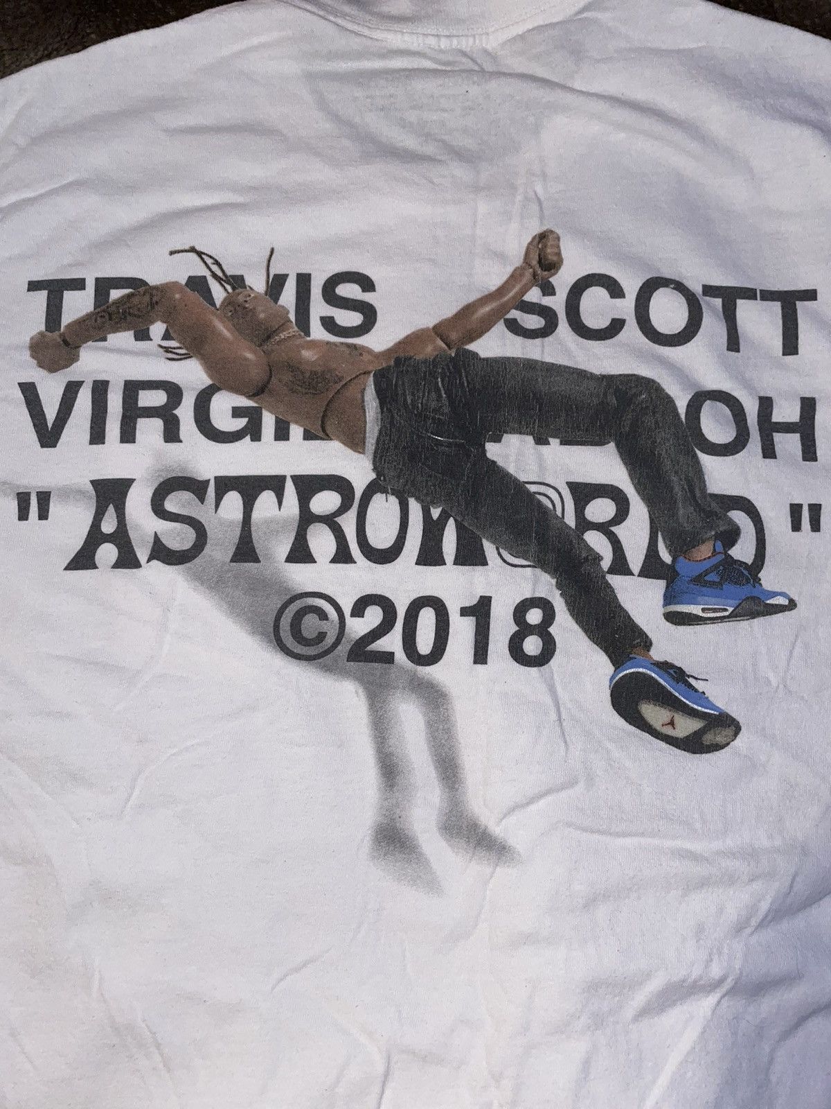 Travis Scott Virgil Abloh By A Thread Tee | Grailed