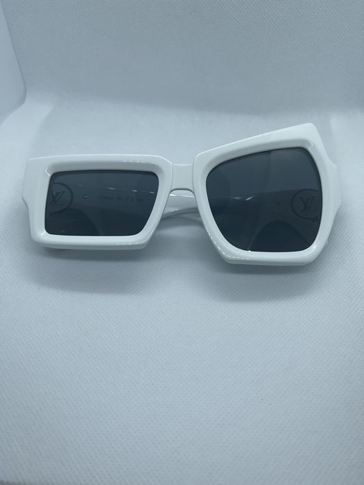 Louis Vuitton AW21 by Virgil Abloh distorted sunglasses