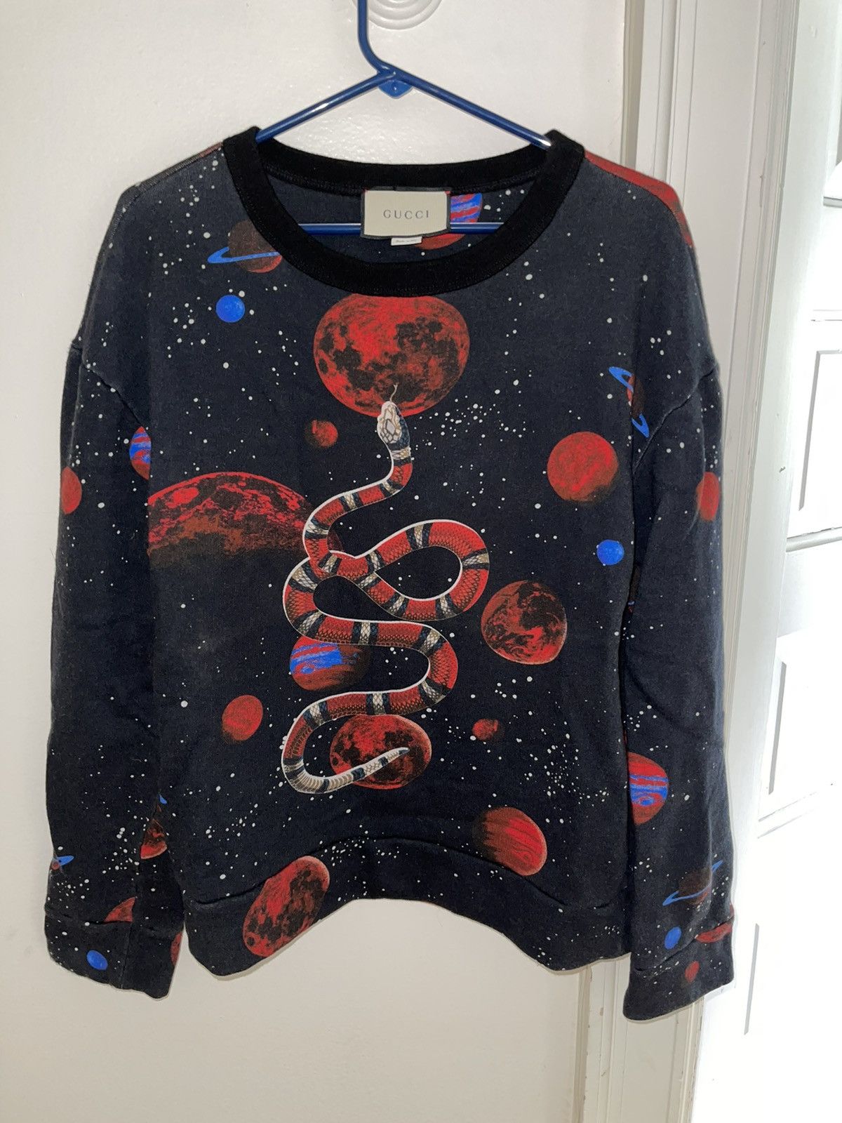 Gucci Gucci Space Snake Sweatshirt Grailed