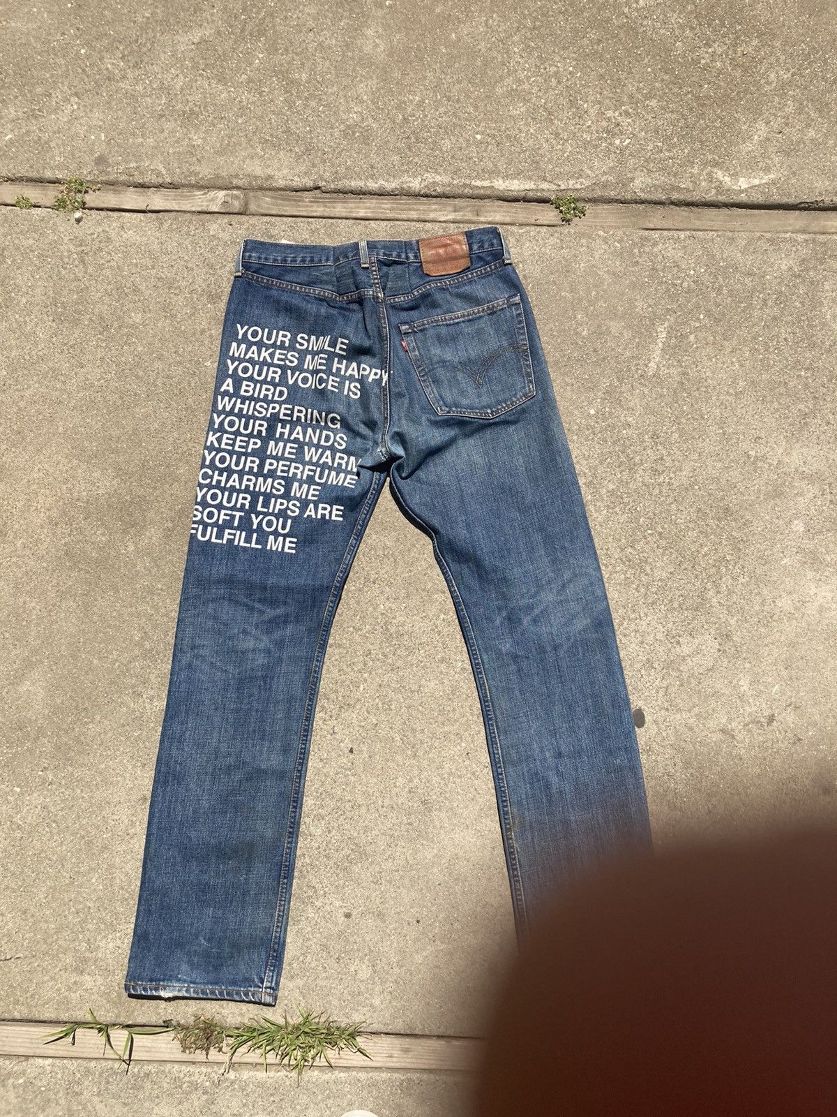 Comme des Garcons × Junya Watanabe × Levi's Vintage Junya Watanabe x Comme De Garçons x Levi’s Poem Jean Size US 33 - 1 Thumbnail