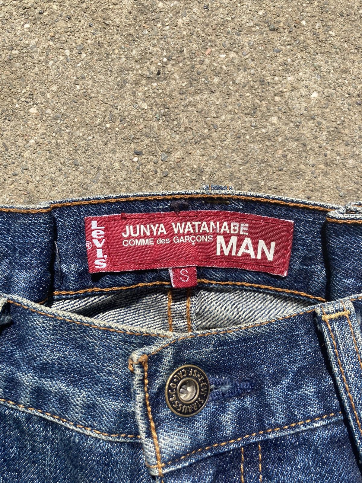 Comme des Garcons × Junya Watanabe × Levi's Vintage Junya Watanabe x Comme De Garçons x Levi’s Poem Jean Size US 33 - 3 Thumbnail