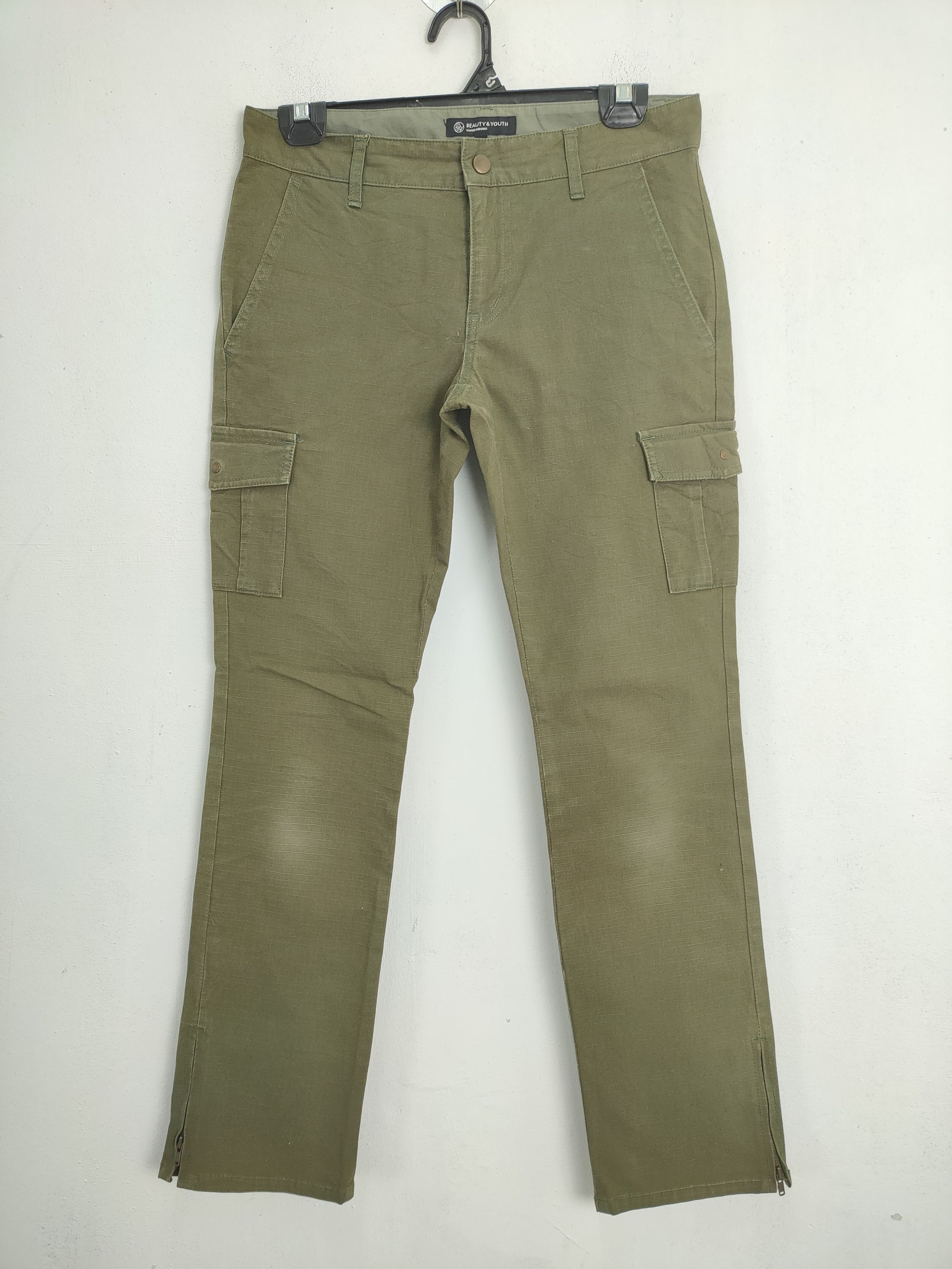 Japanese Brand × Vintage VINTAGE JAPANESE FADED CARGO PANTS Size US 28 / EU 44 - 1 Thumbnail
