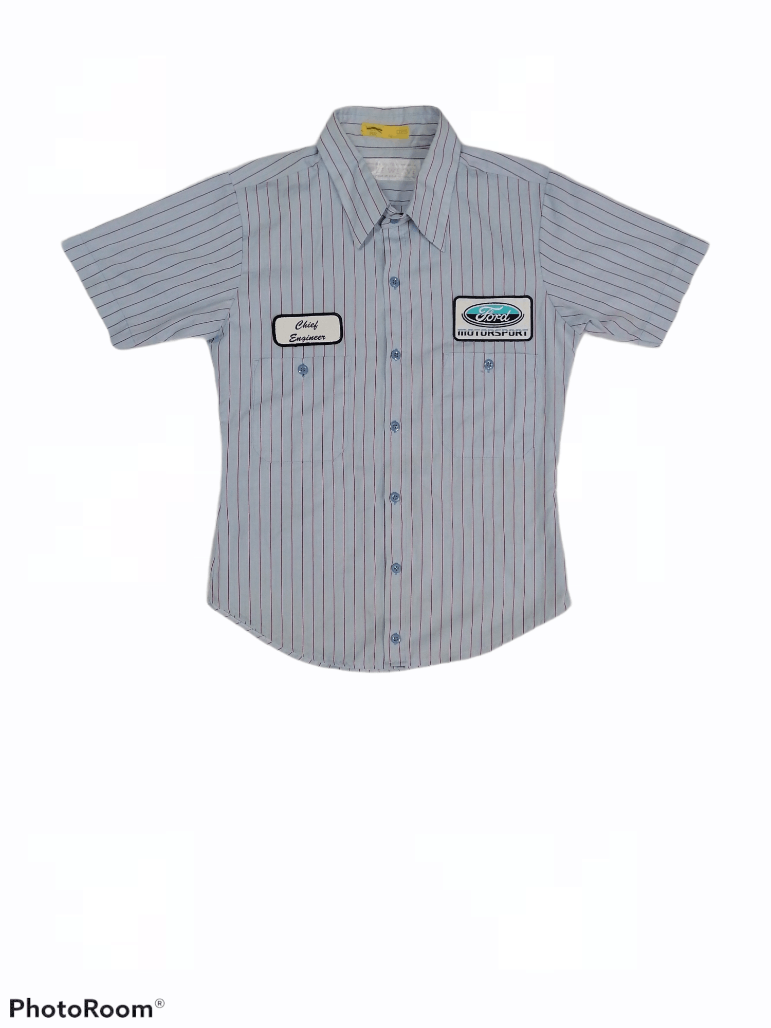 Ford Vintage Ford Motorsports Chief Engineer Button Up Shirt Size US M / EU 48-50 / 2 - 1 Thumbnail