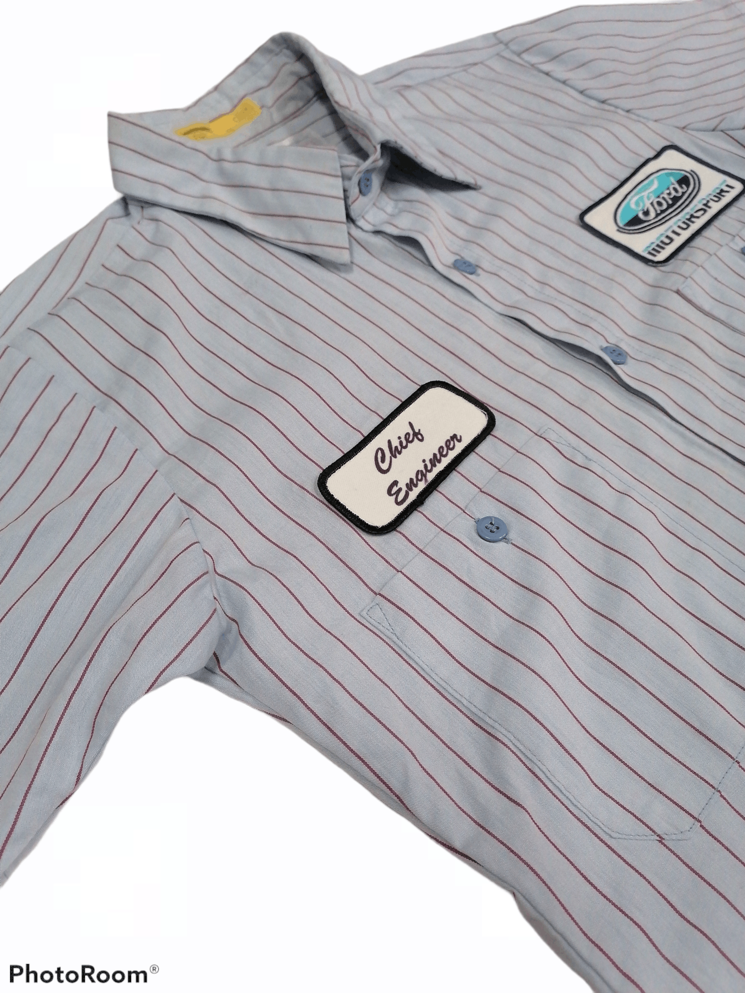 Ford Vintage Ford Motorsports Chief Engineer Button Up Shirt Size US M / EU 48-50 / 2 - 3 Thumbnail
