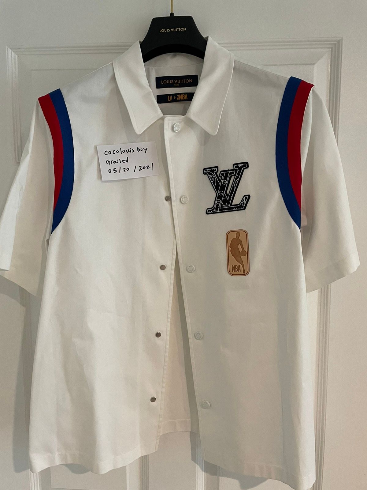 Louis Vuitton x NBA Basketball Short- Sleeved T-shirt