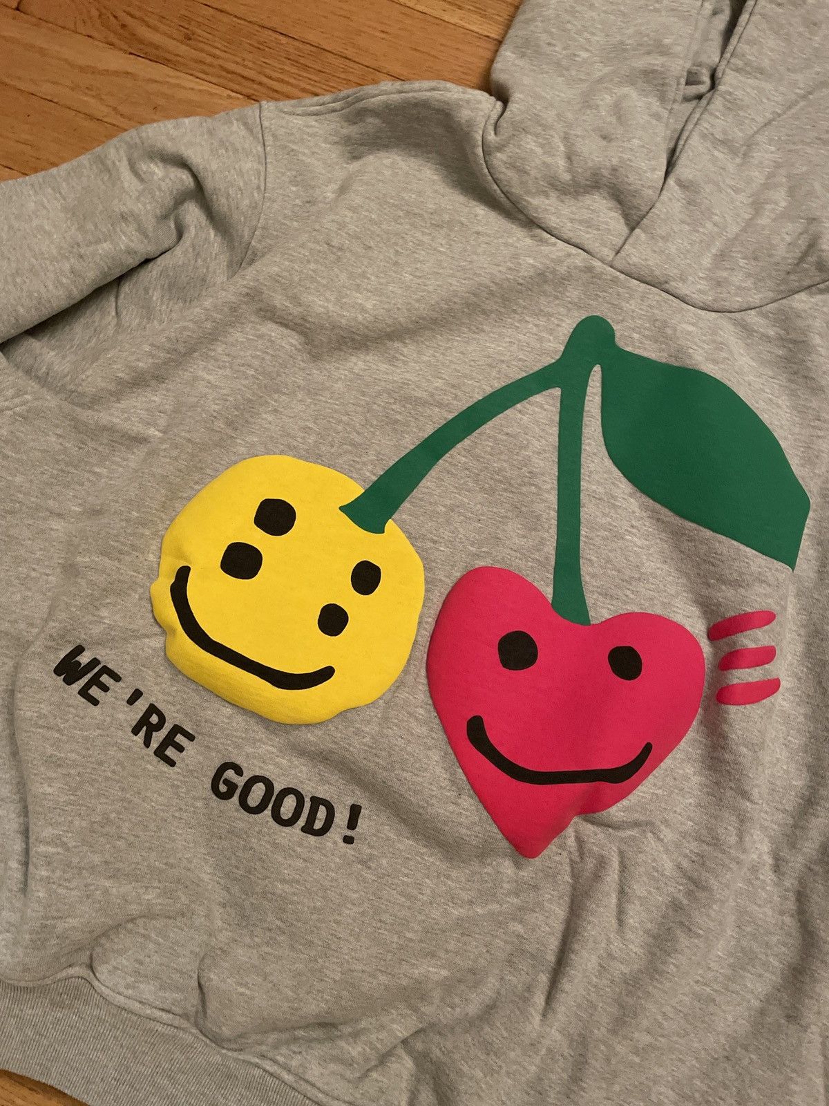 人気話題 CPFM Human Made We're Good! Sweatshirt Heather Grey Cactus Plant Flea Market × Human Made Human Made x CPFM Grey