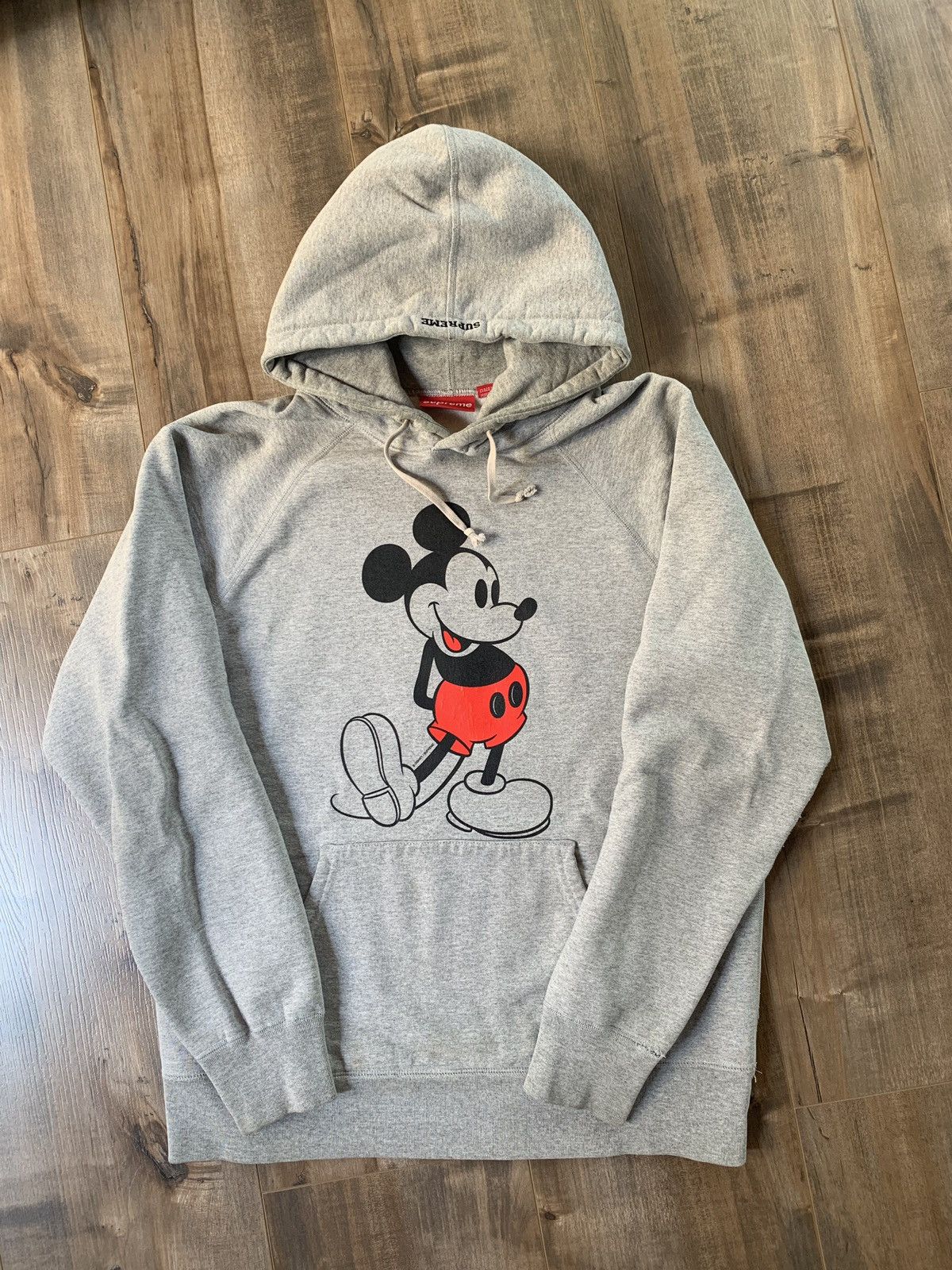 Disney Supreme Supreme x Disney Mickey Mouse Hoodie Vintage RARE GRAIL Grailed