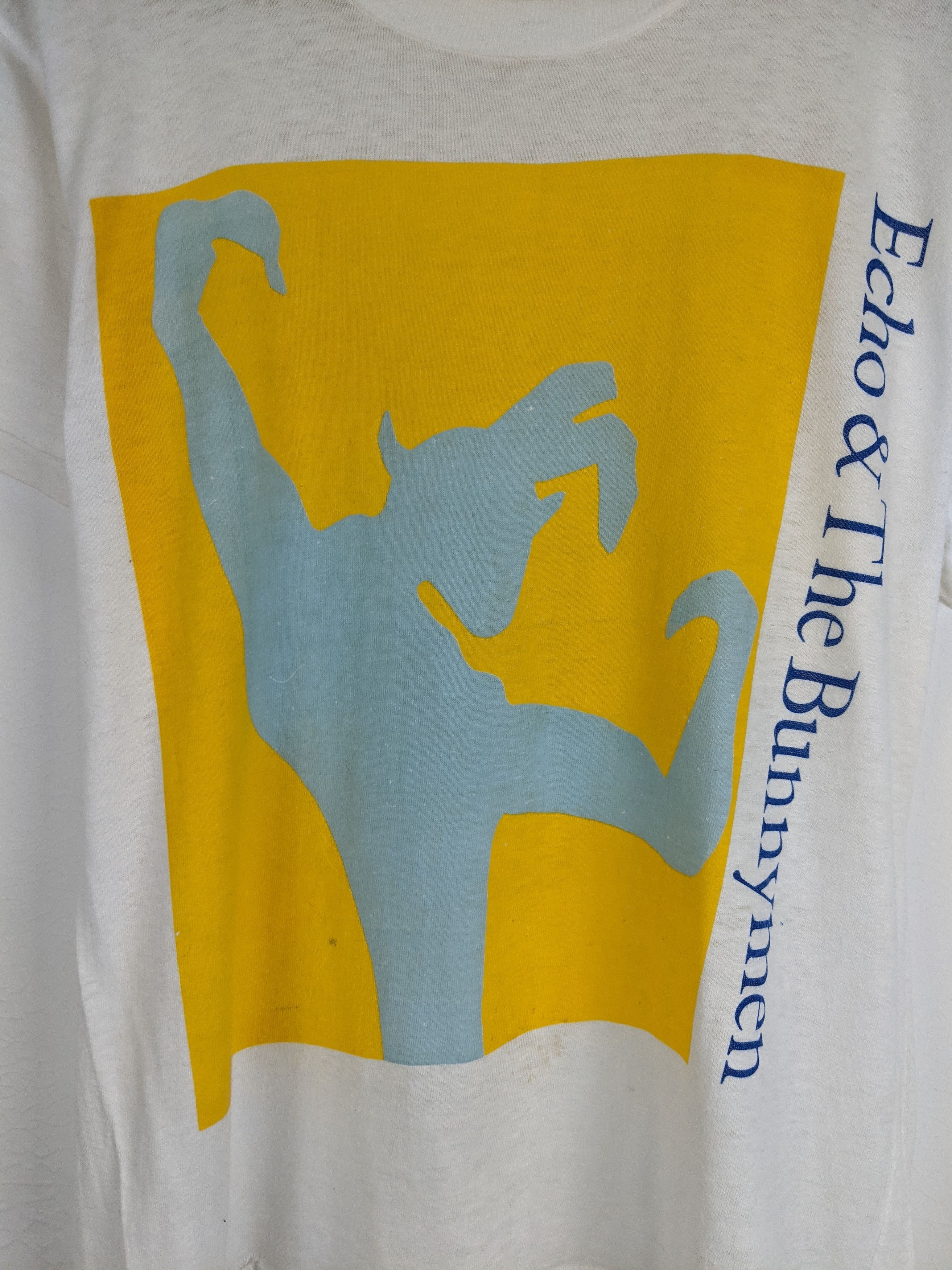 Vintage Vintage Echo & The Bunnymen 80s shirt Size US M / EU 48-50 / 2 - 2 Thumbnail