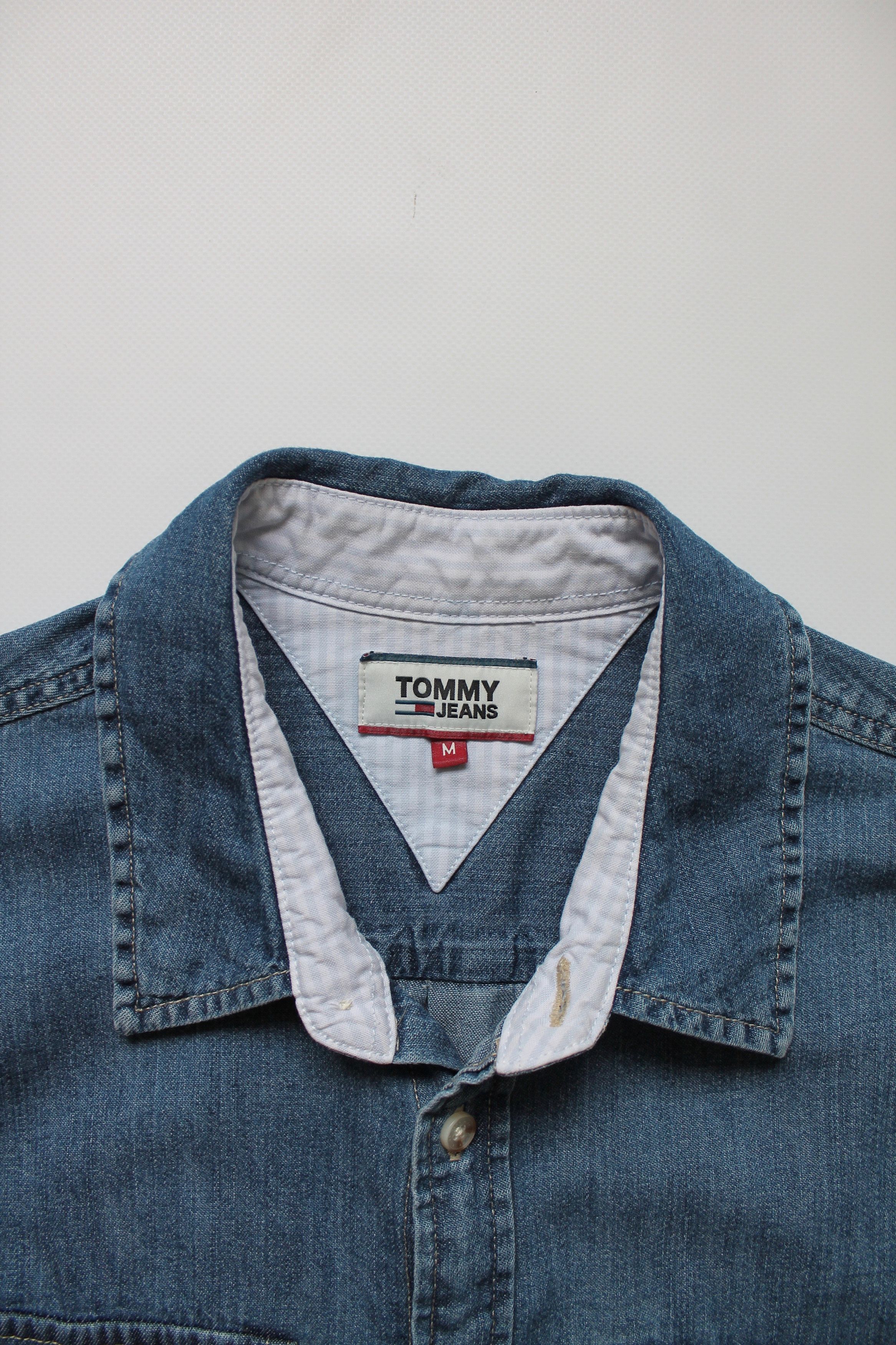 Tommy Hilfiger TOMMY HILFIGER Denim Shirt Blue Size US M / EU 48-50 / 2 - 5 Thumbnail