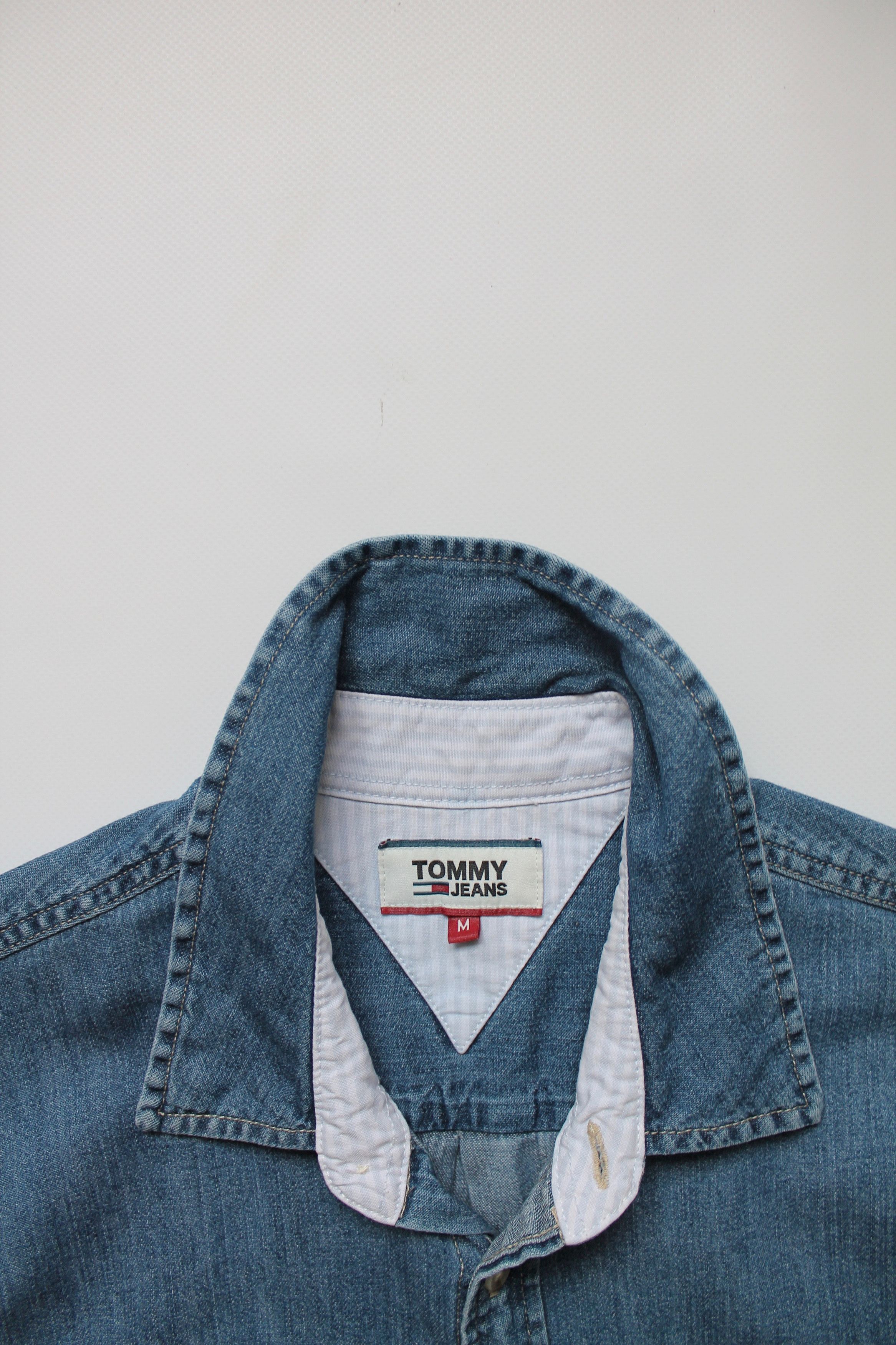 Tommy Hilfiger TOMMY HILFIGER Denim Shirt Blue Size US M / EU 48-50 / 2 - 6 Thumbnail